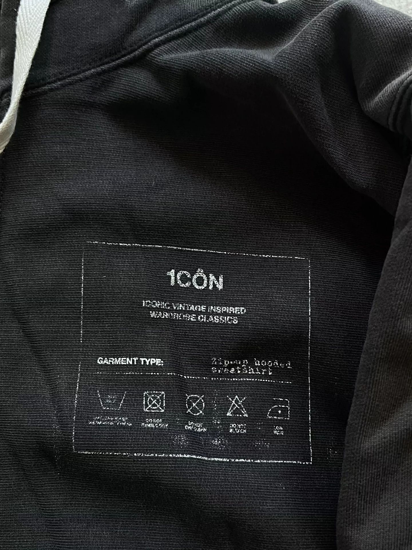 Maison Margiela Masion Margiela Label Wash Zipper Hoodie - -DMC Size US M / EU 48-50 / 2 - 3 Thumbnail