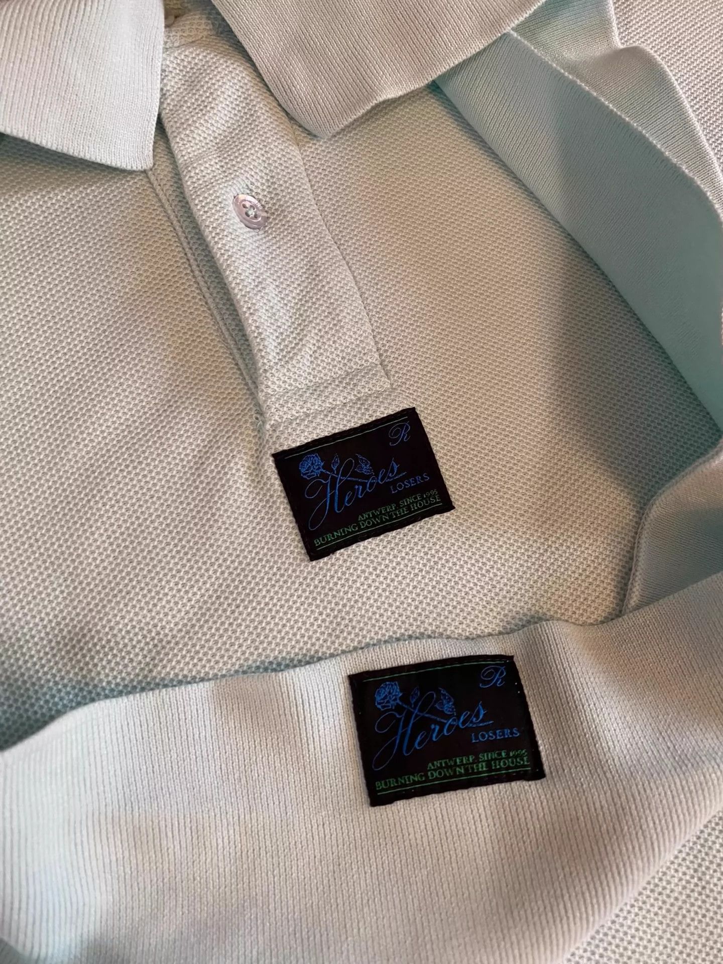 Raf Simons Raf Simons 21AW deconstructs polo waffle hoodie -DMC Size US M / EU 48-50 / 2 - 4 Thumbnail