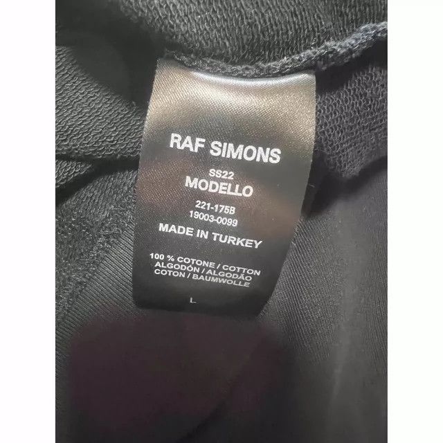 Raf Simons Raf Simons 22SS deconstructs asymmetric Reaper hoodie -DMC Size US L / EU 52-54 / 3 - 5 Thumbnail