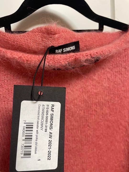 Raf Simons Raf Simons 21AW ultra long sleeved silhouette sweater -DMC Size US S / EU 44-46 / 1 - 4 Thumbnail