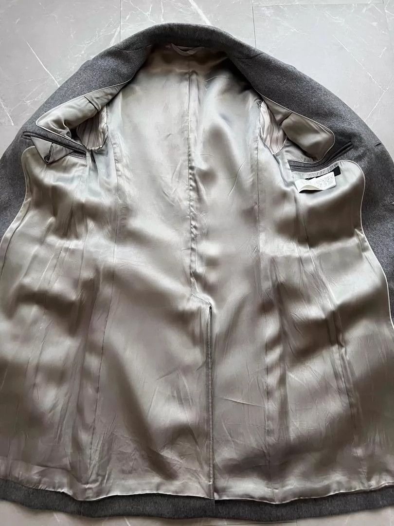 Raf Simons Raf Simons 09AW mirror embedded initial shearing wool coat -DMC Size US S / EU 44-46 / 1 - 6 Thumbnail