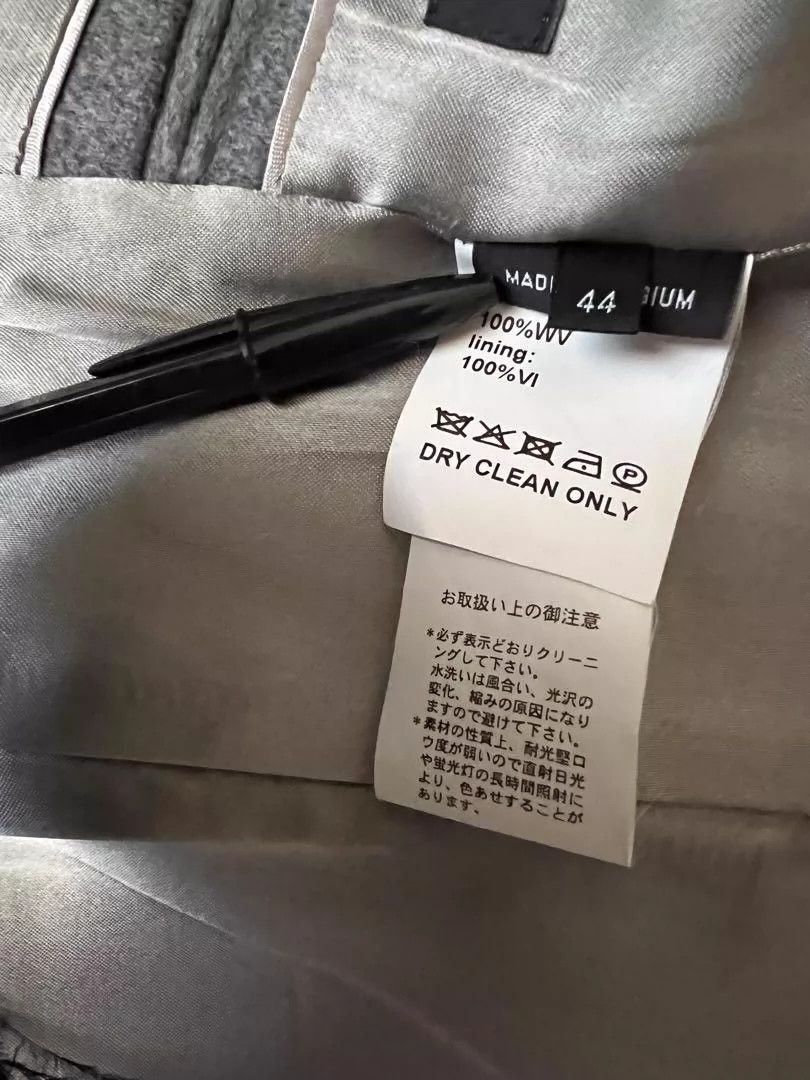 Raf Simons Raf Simons 09AW mirror embedded initial shearing wool coat -DMC Size US S / EU 44-46 / 1 - 7 Thumbnail