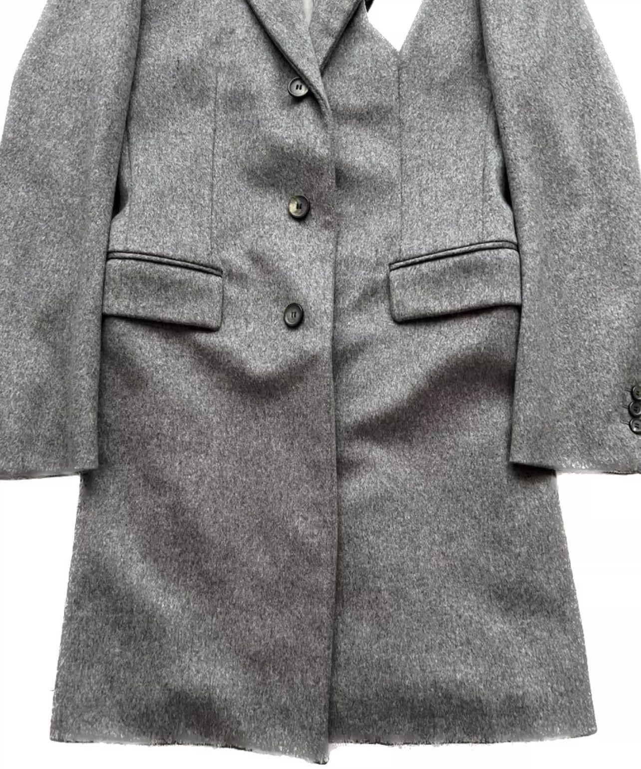 Raf Simons Raf Simons 09AW mirror embedded initial shearing wool coat -DMC Size US S / EU 44-46 / 1 - 3 Thumbnail