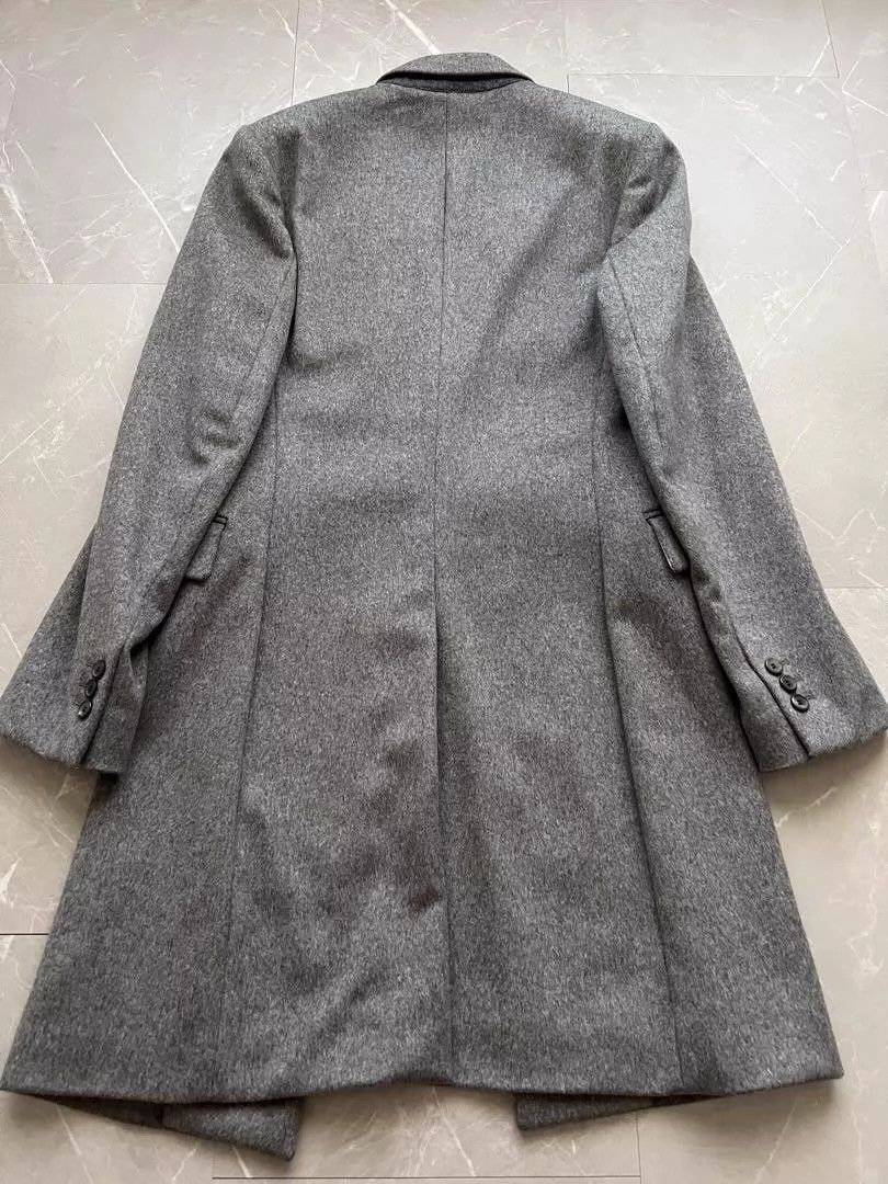 Raf Simons Raf Simons 09AW mirror embedded initial shearing wool coat -DMC Size US S / EU 44-46 / 1 - 5 Thumbnail