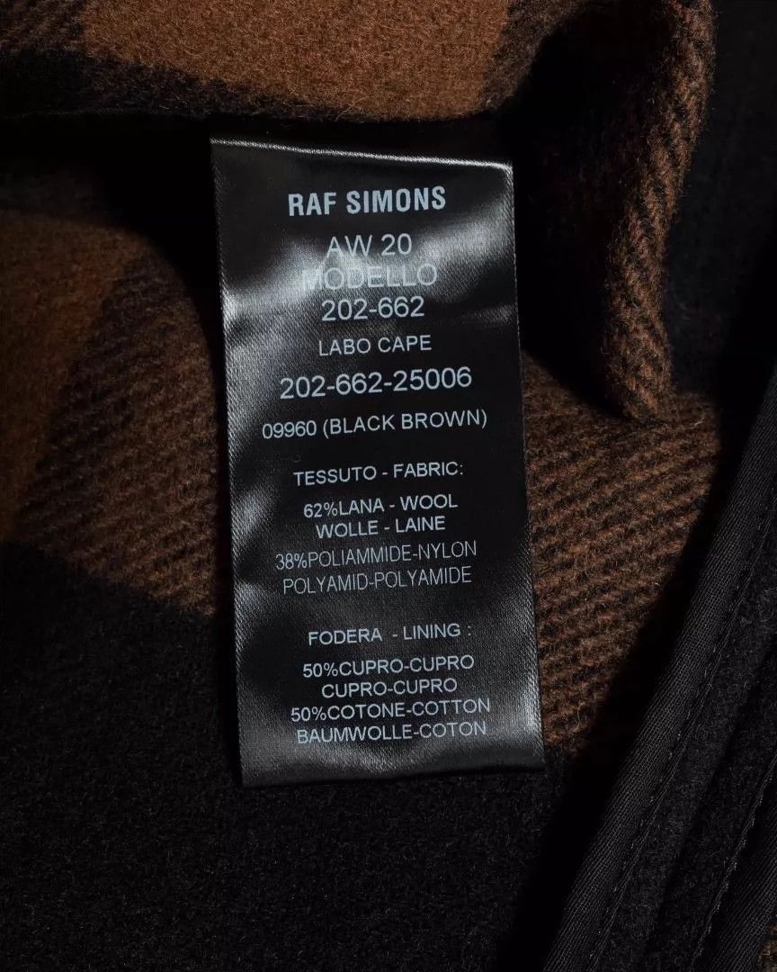 Raf Simons Raf Simons 20AW sleeveless cape coat -DMC Size US S / EU 44-46 / 1 - 7 Thumbnail