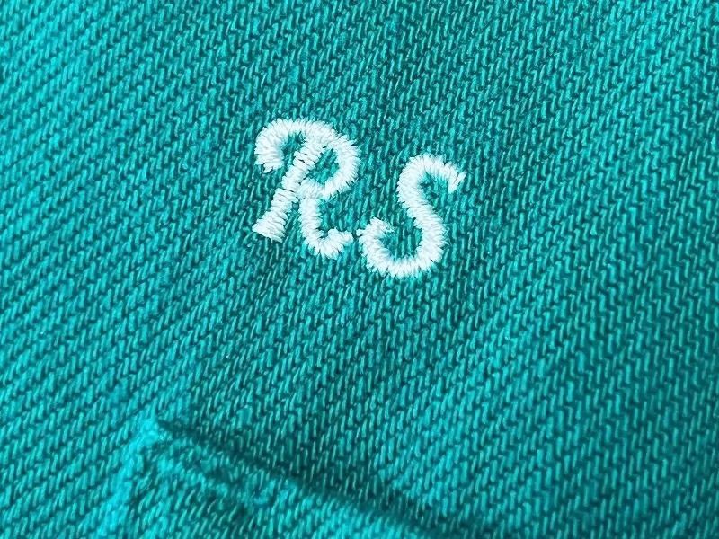 Raf Simons Raf Simons 21AW silhouette embroidered brand denim jacket -DMC Size US M / EU 48-50 / 2 - 4 Thumbnail