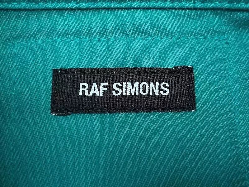 Raf Simons Raf Simons 21AW silhouette embroidered brand denim jacket -DMC Size US M / EU 48-50 / 2 - 7 Thumbnail