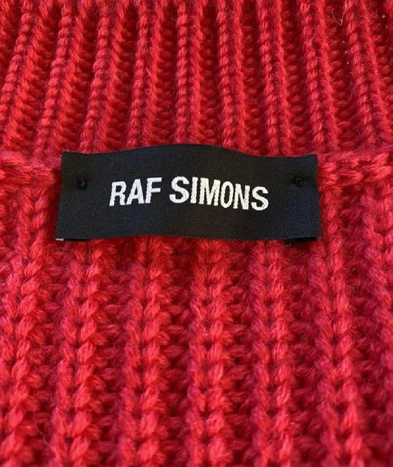 Raf Simons Raf Simons 18AW silhouette knitted cardigan sweater -DMC Size US M / EU 48-50 / 2 - 5 Thumbnail