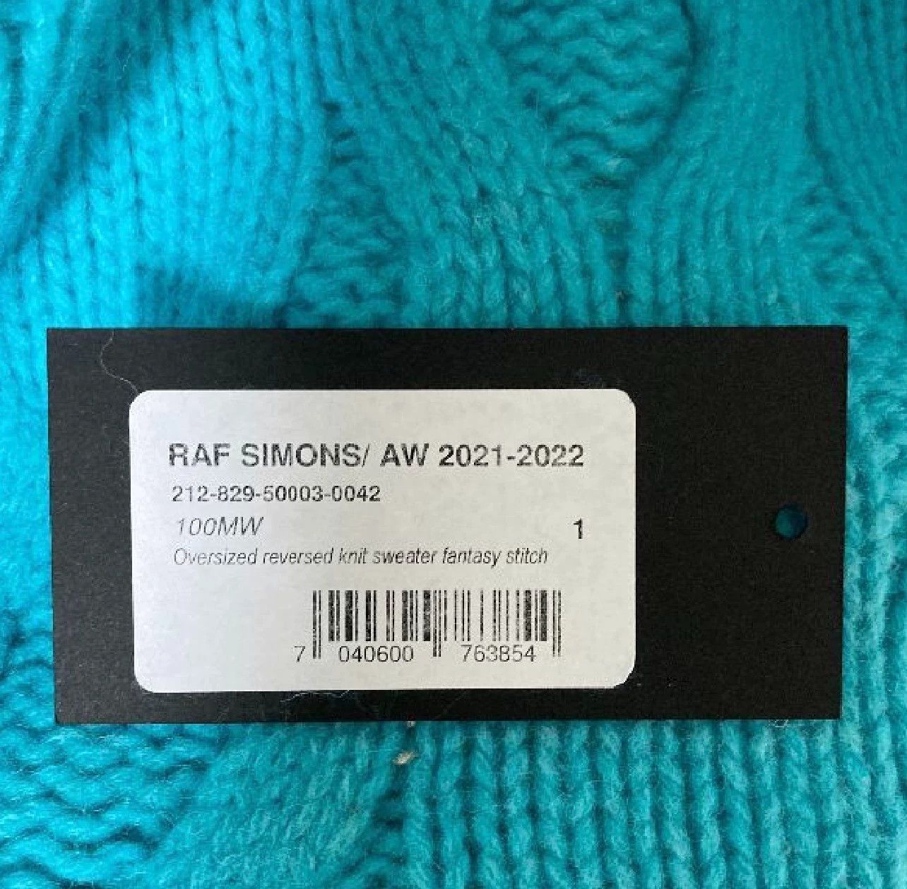 Raf Simons Raf Simons 21AW silhouette sweater -DMC Size US S / EU 44-46 / 1 - 6 Thumbnail