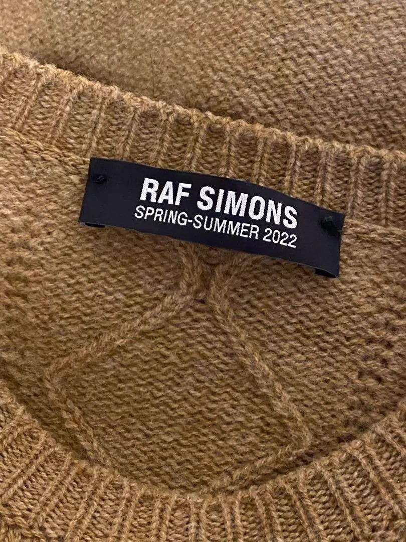Raf Simons Raf Simons 22SS College Style Knitted Sweater -DMC Size US S / EU 44-46 / 1 - 7 Thumbnail