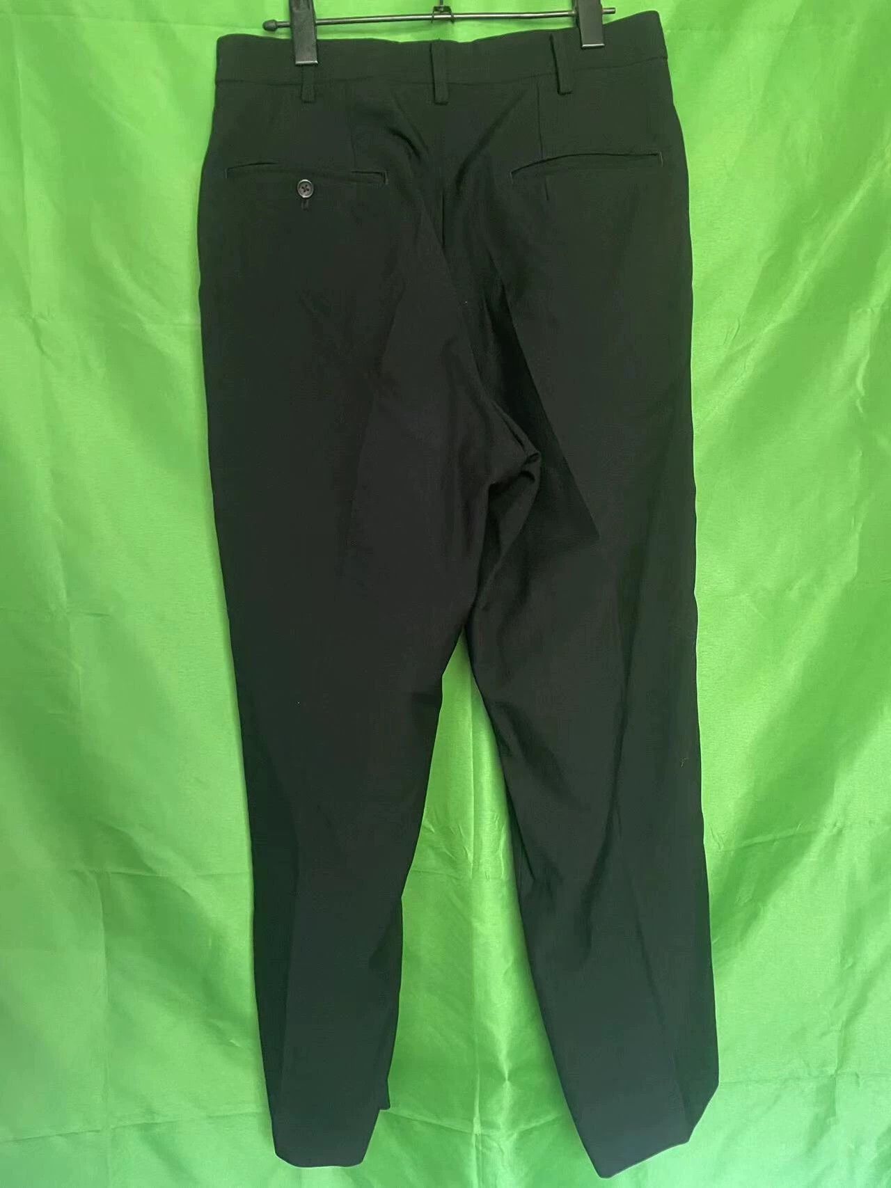 Yohji Yamamoto Yohji Yamamoto 91Aw Wool 2 Pleated Wide Pants - -DMC Size US 32 / EU 48 - 2 Thumbnail