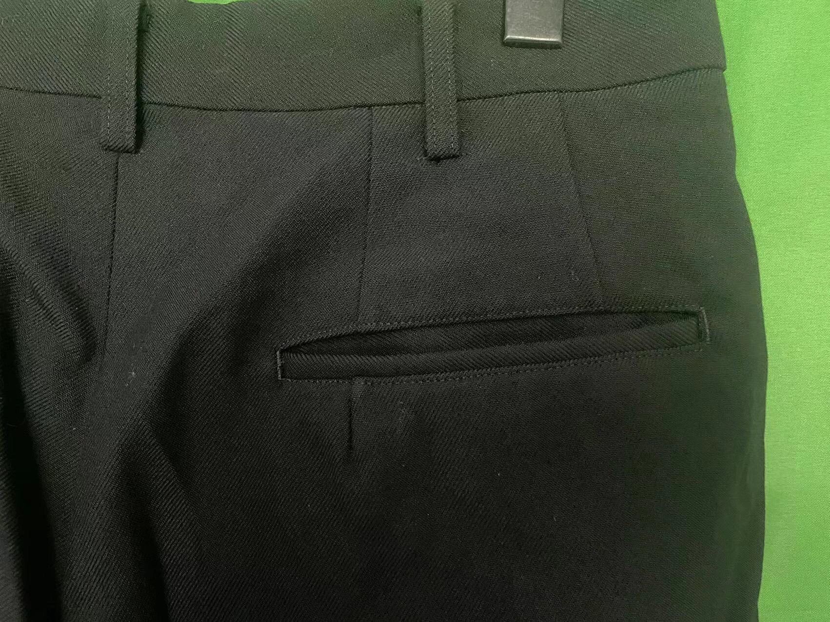 Yohji Yamamoto Yohji Yamamoto 91Aw Wool 2 Pleated Wide Pants - -DMC Size US 32 / EU 48 - 7 Thumbnail
