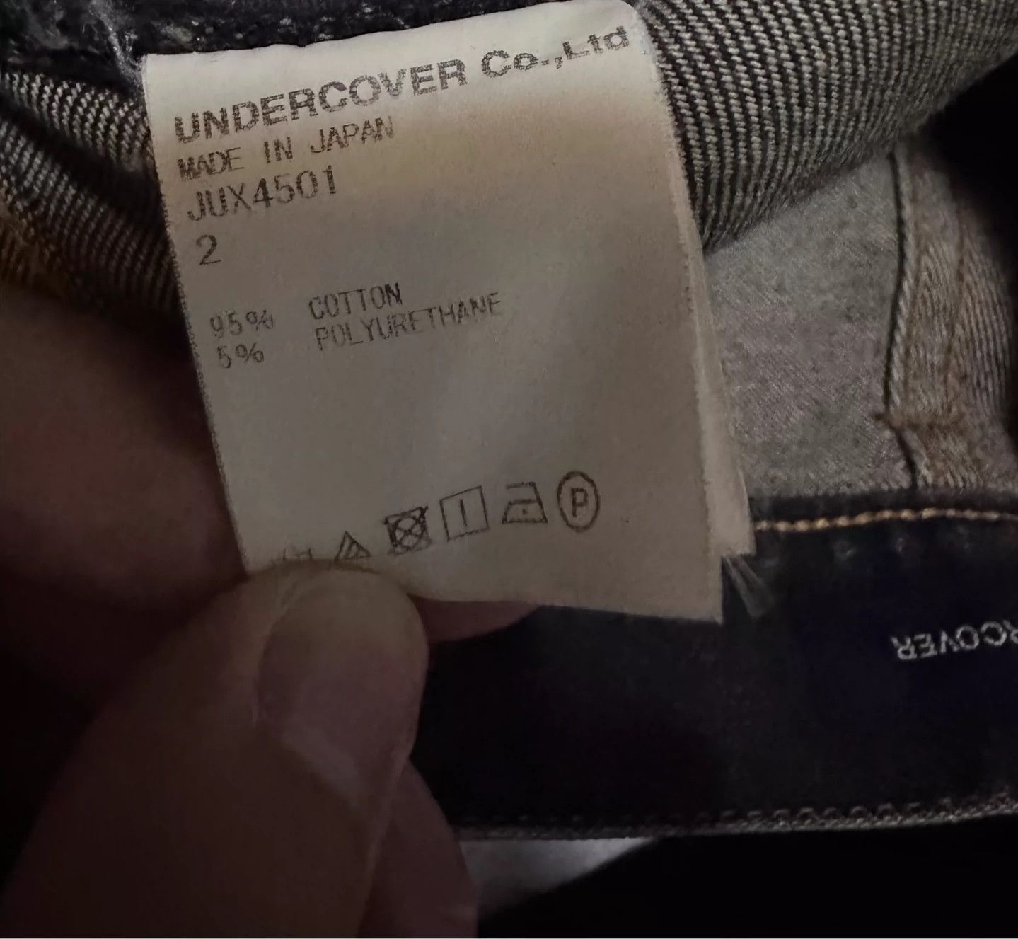 Undercover Undercover John Undercover 19Aw Split Washed Jeans -DMC Size US 32 / EU 48 - 6 Thumbnail