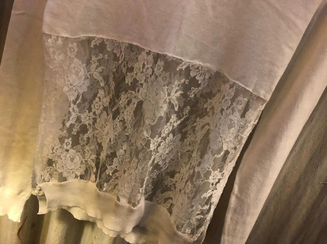 Undercover Undercover Takahashi Shield Lace White Knit Top -DMC Size US S / EU 44-46 / 1 - 4 Thumbnail