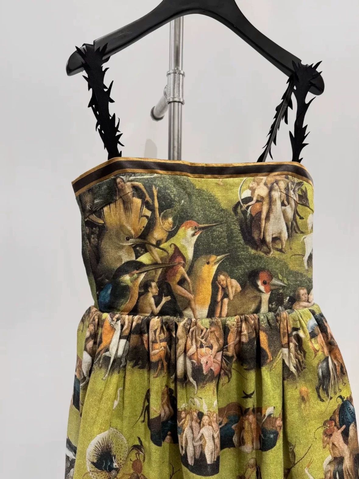 Undercover Undercover Takahashi Shield 15Ss Oil Painting Printed Dress -DMC Size US L / EU 52-54 / 3 - 3 Thumbnail