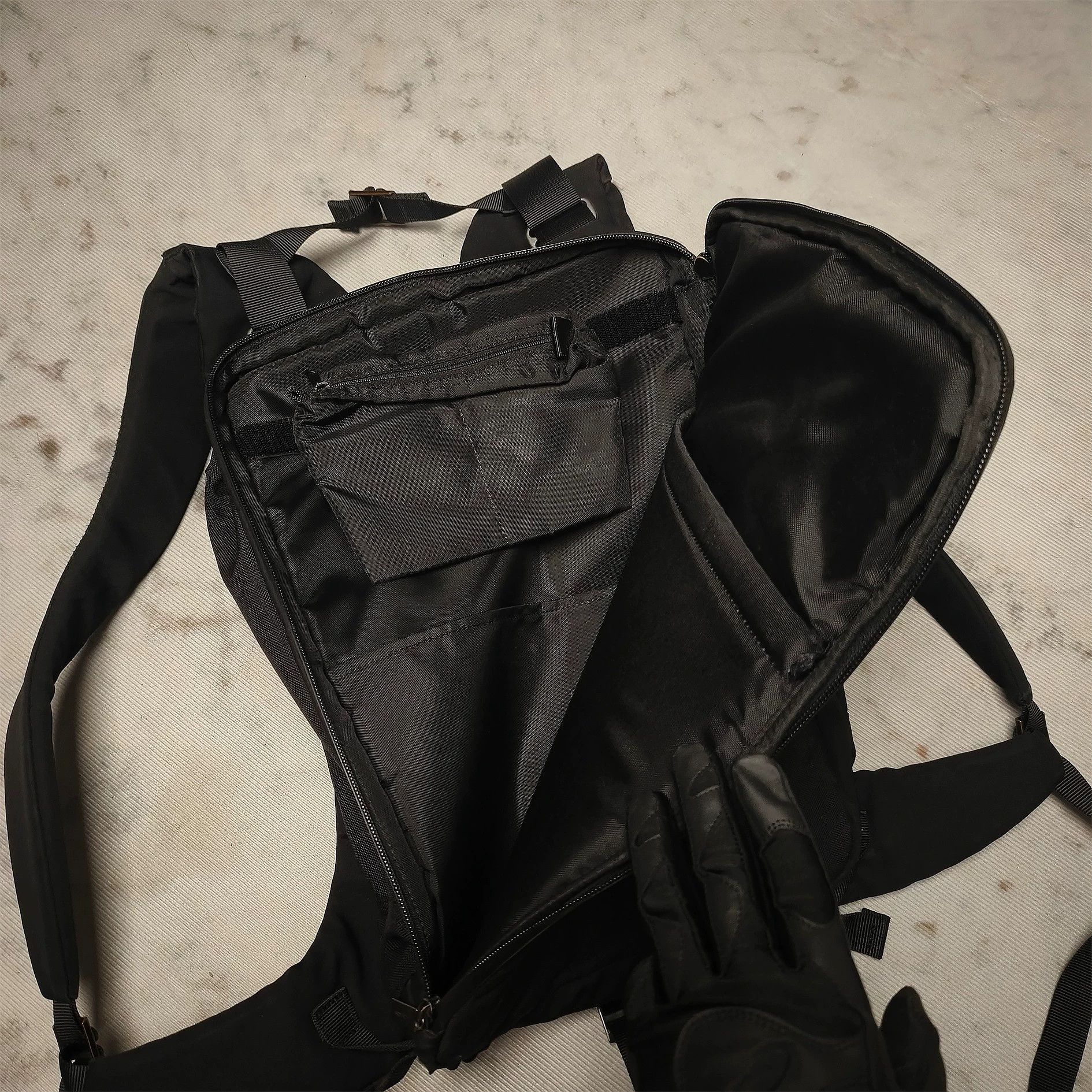 Yohji Yamamoto Yohji Yamamoto 16Aw 2Way Three Space Back - -DMC Size ONE SIZE - 5 Thumbnail
