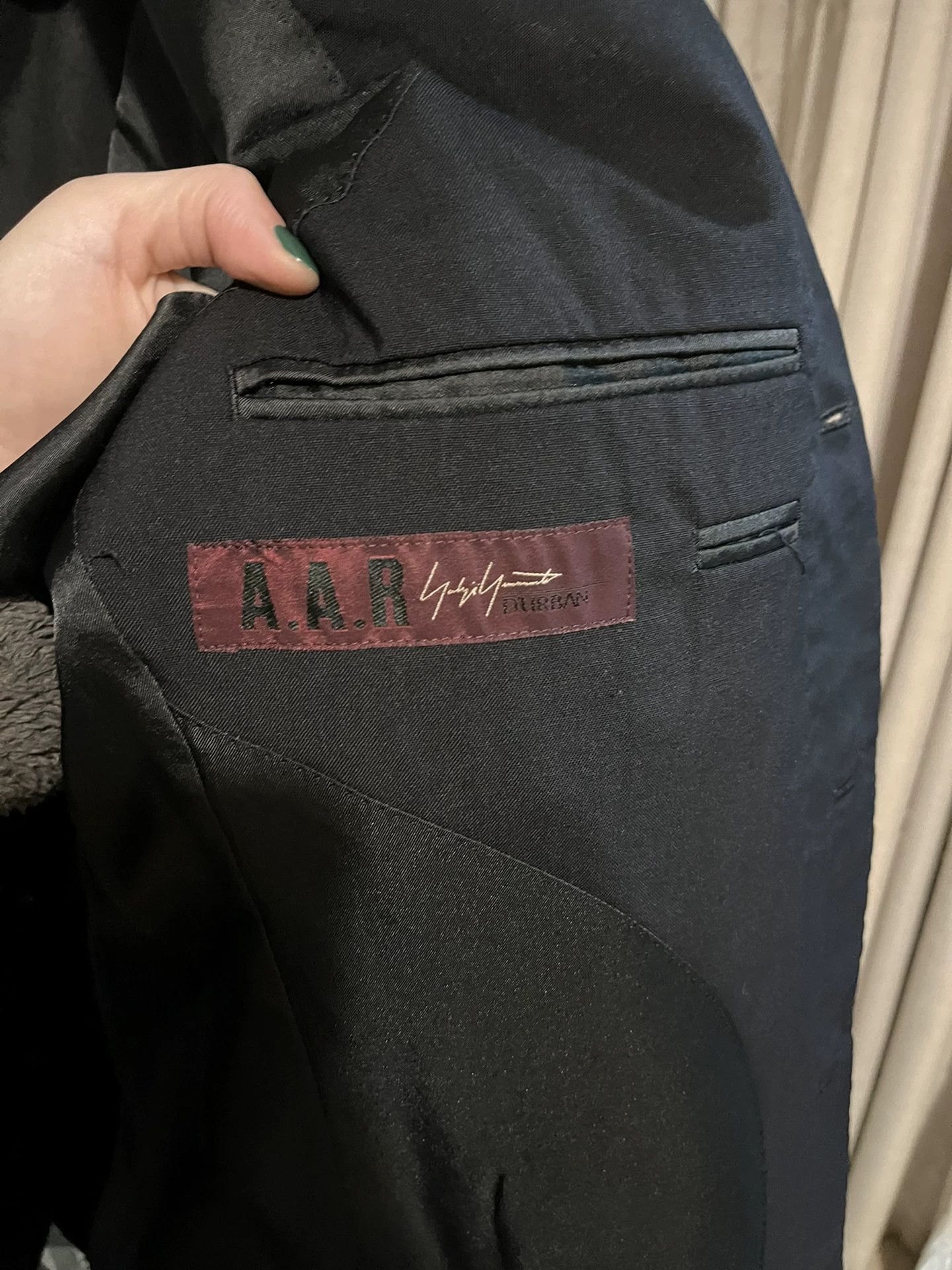 Yohji Yamamoto Yohji Yamamoto Vintage Black Suit - -DMC Size US M / EU 48-50 / 2 - 2 Thumbnail