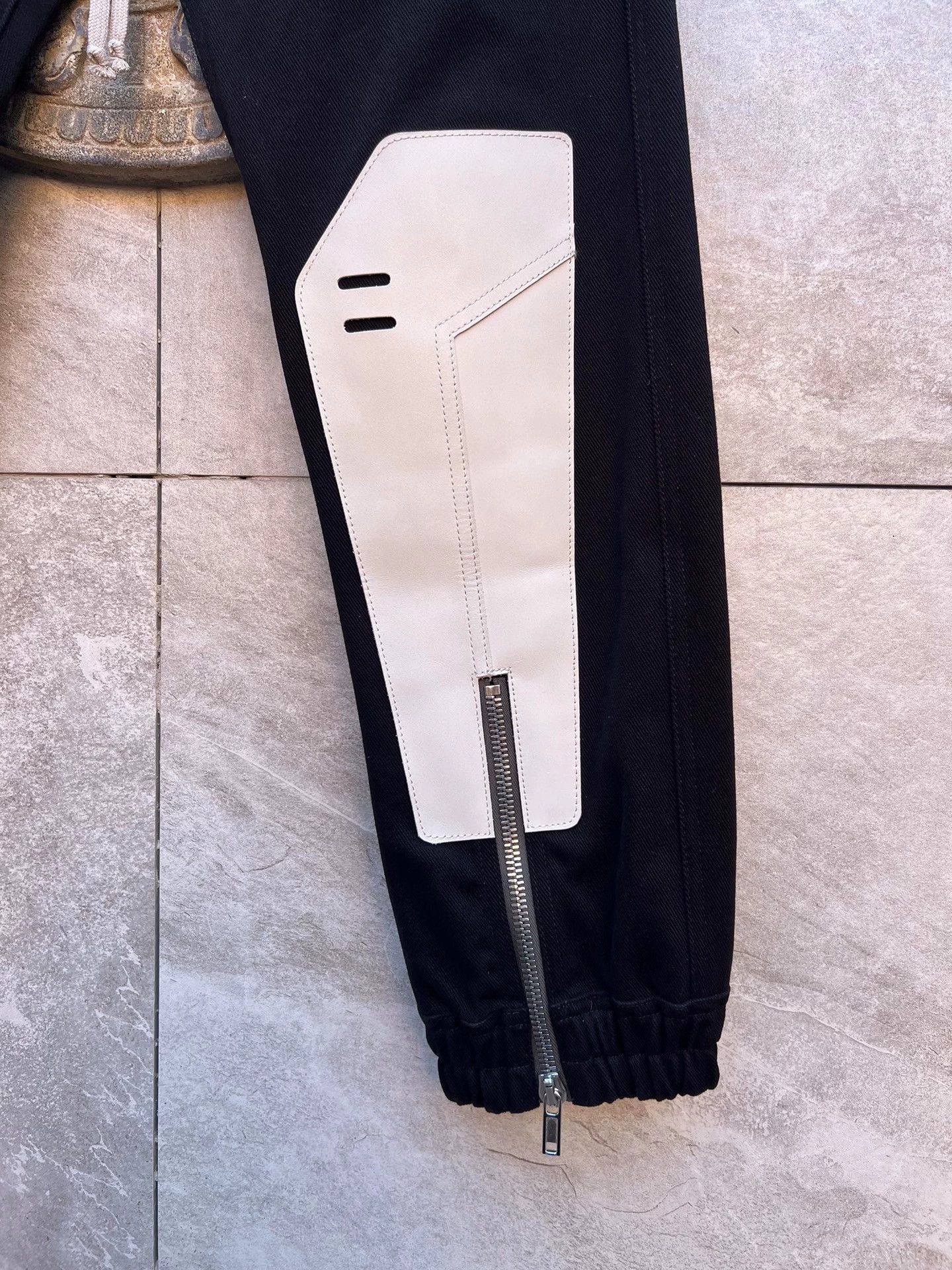 Rick Owens Rick Owens mainline zipper motorcycle pants - -DMC Size US 34 / EU 50 - 3 Thumbnail