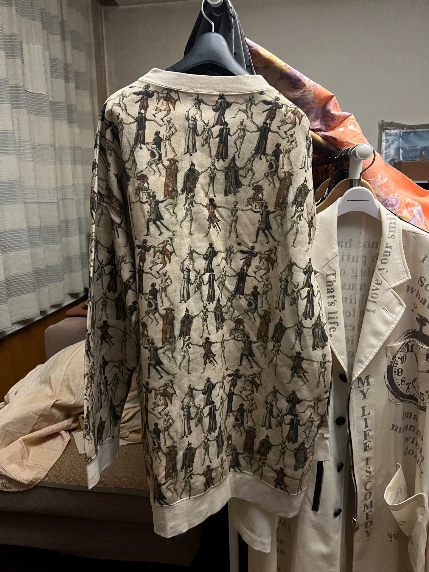 Undercover Undercover 17Aw Dance Of Death Hoodie - -DMC Size US L / EU 52-54 / 3 - 3 Thumbnail