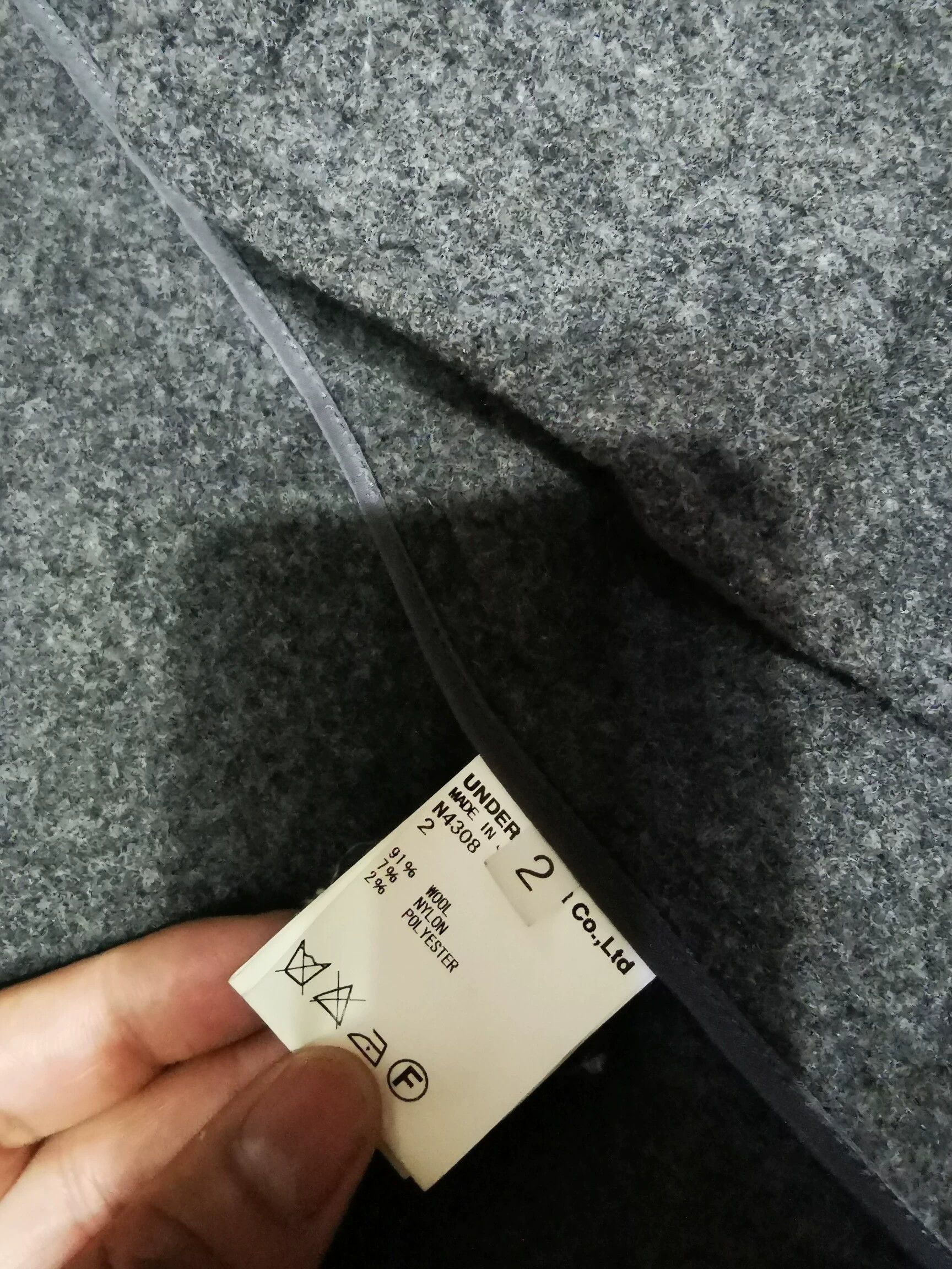 Undercover Undercover Coat Cashmere Coat - -DMC Size US M / EU 48-50 / 2 - 8 Thumbnail
