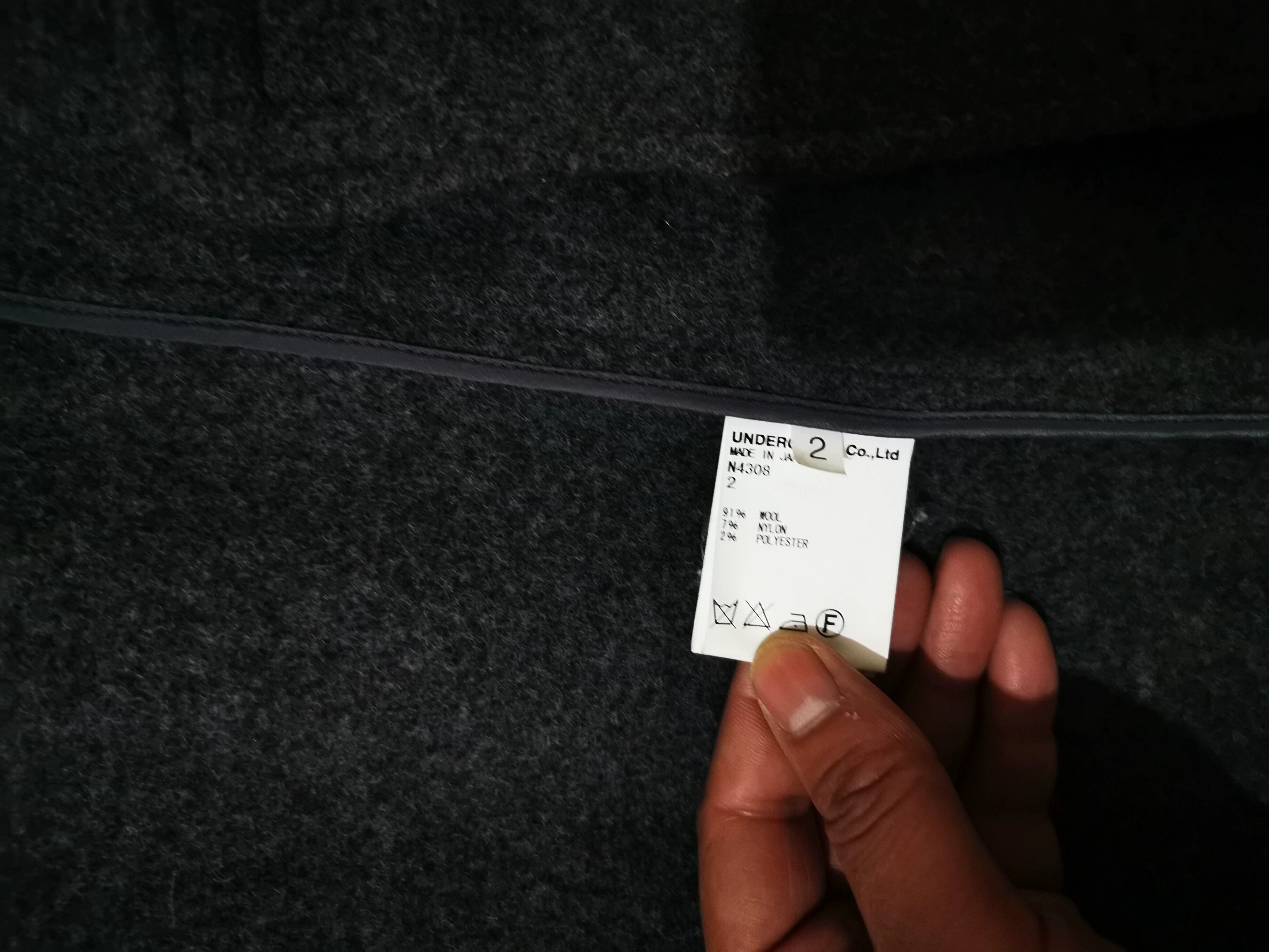 Undercover Undercover Coat Cashmere Coat - -DMC Size US M / EU 48-50 / 2 - 6 Thumbnail