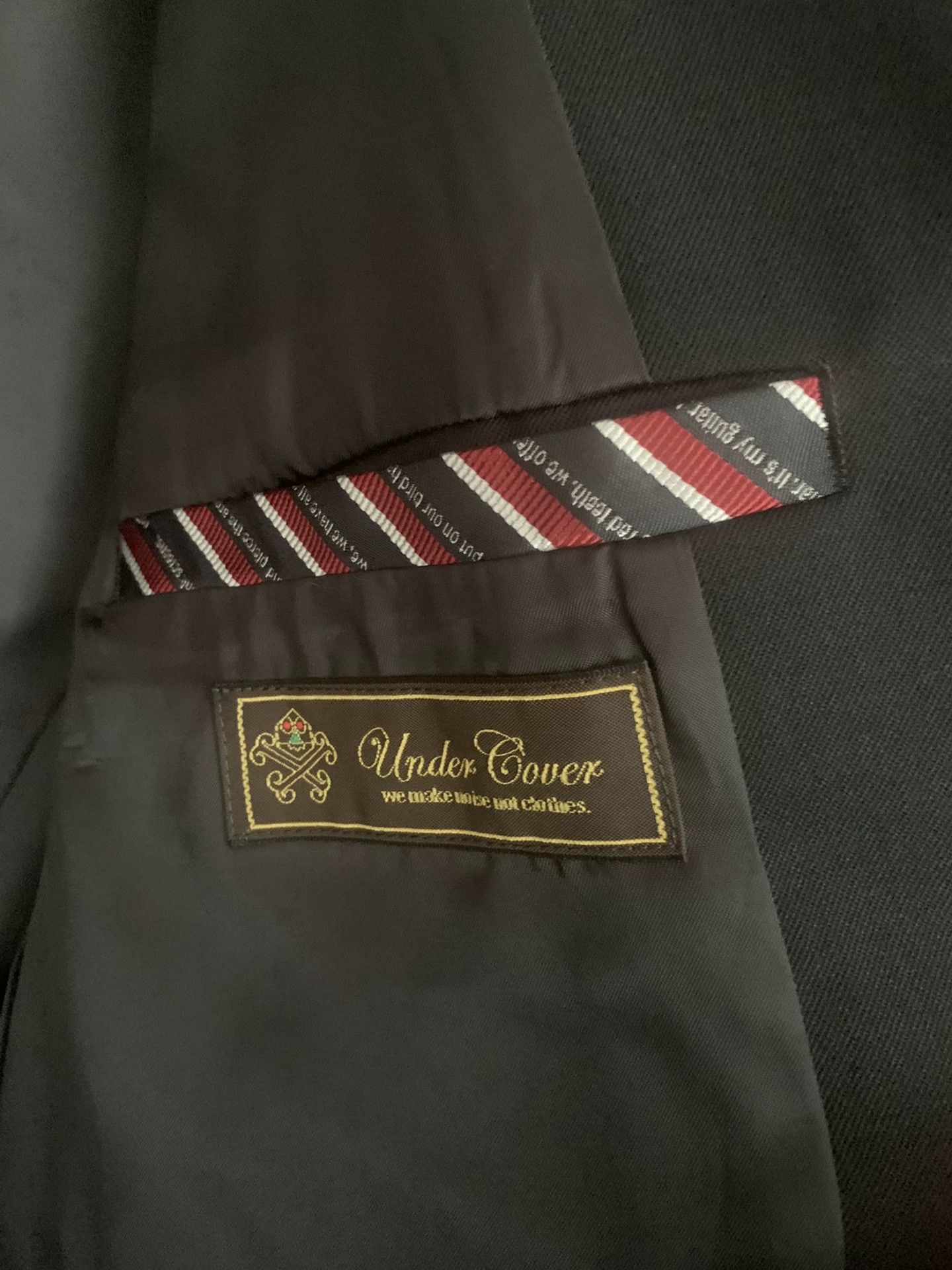 Undercover Undercover Zipper Takahashi Wool Suit - -DMC Size US XL / EU 56 / 4 - 4 Thumbnail