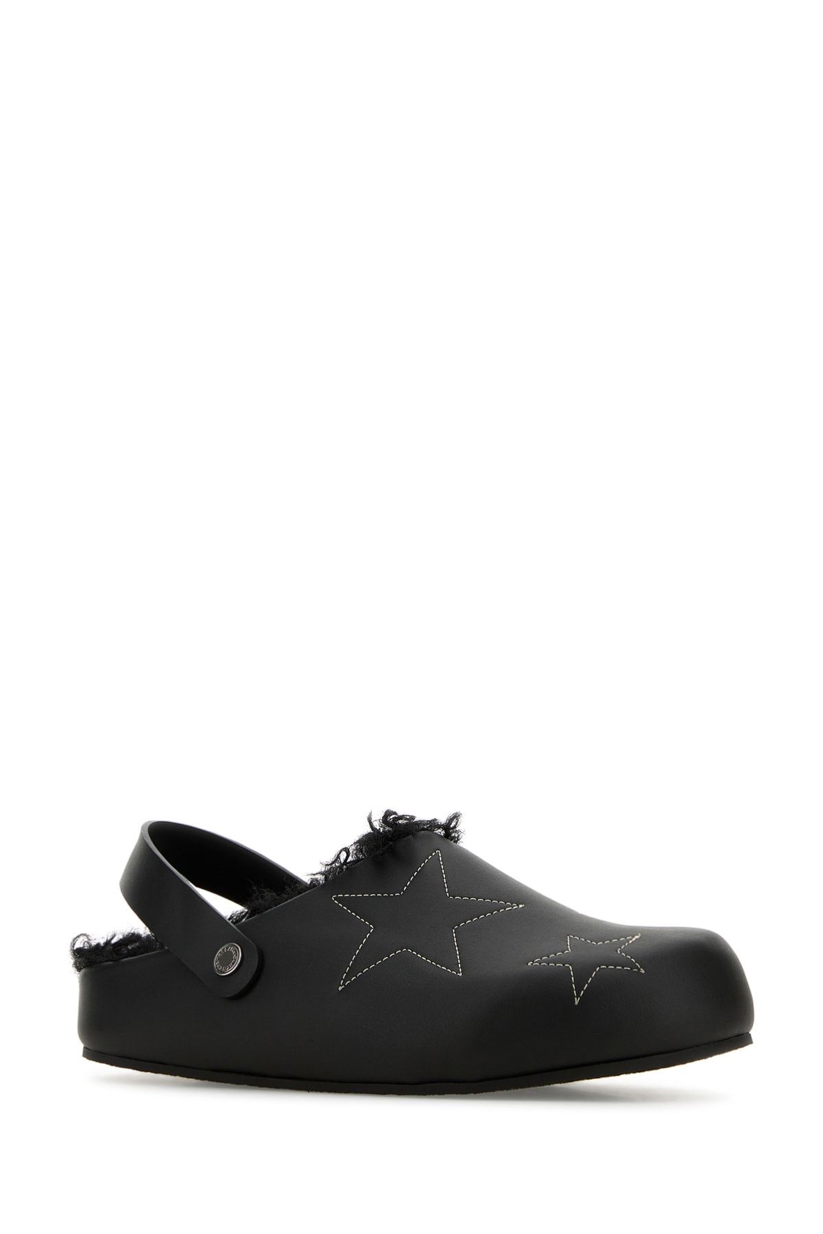 Stella McCartney Black Alter Mat Elyse Slippers Size US 6 / IT 36 - 2 Thumbnail