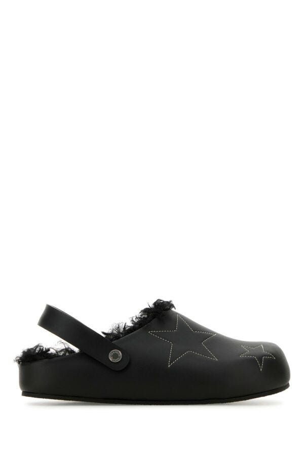 Stella McCartney Black Alter Mat Elyse Slippers Size US 8 / IT 38 - 3 Thumbnail