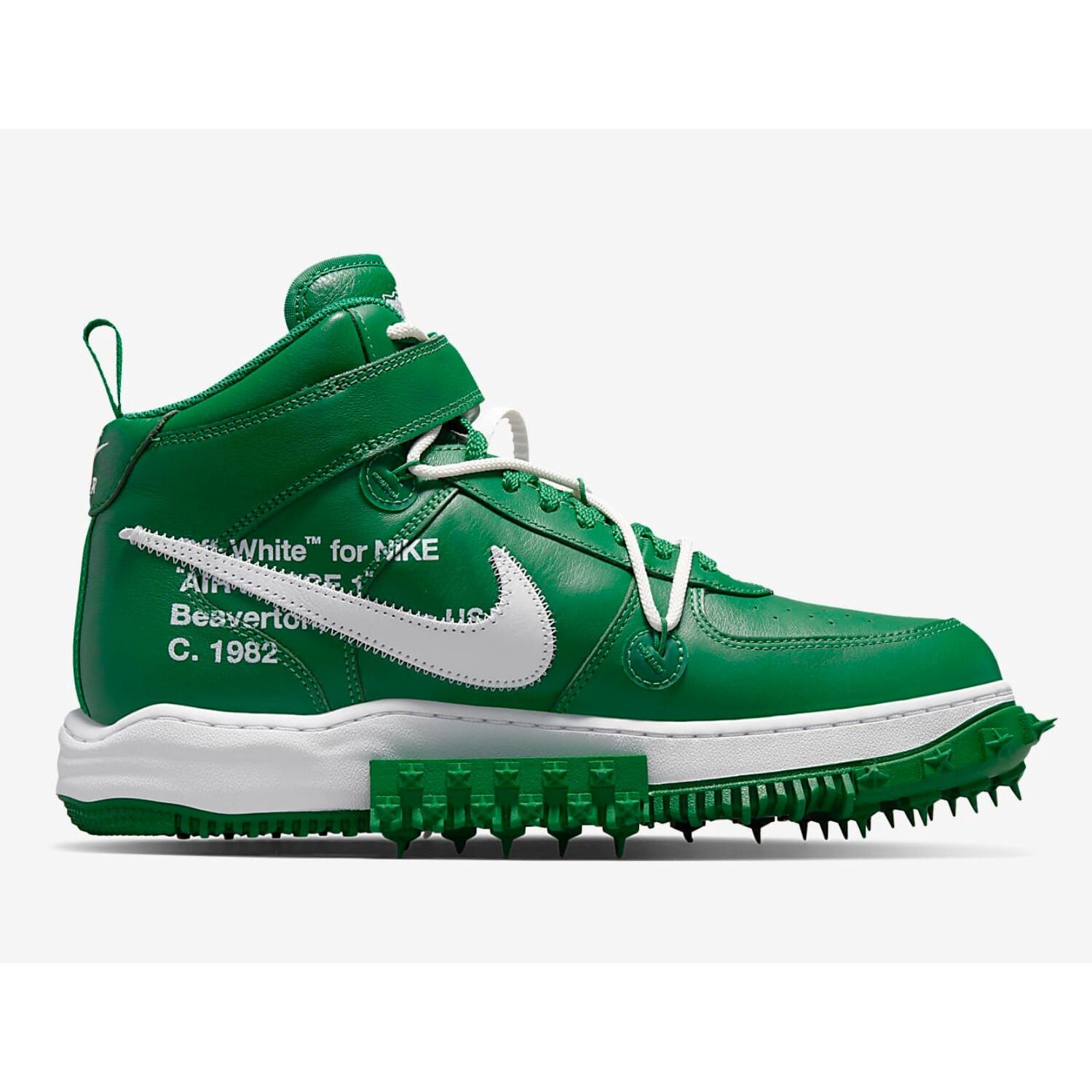 Air Force Mid SP Leather Pine Green/White-White DR0500-300