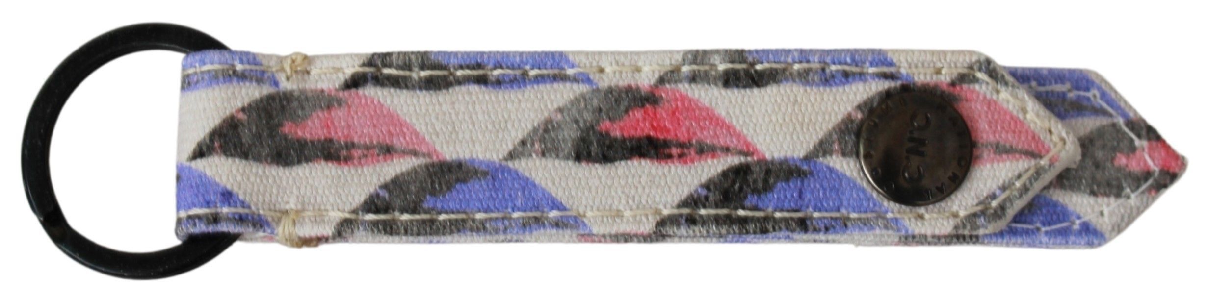 Costume National Chic Tri-Color Keychain Men's Accessory Size ONE SIZE - 3 Thumbnail