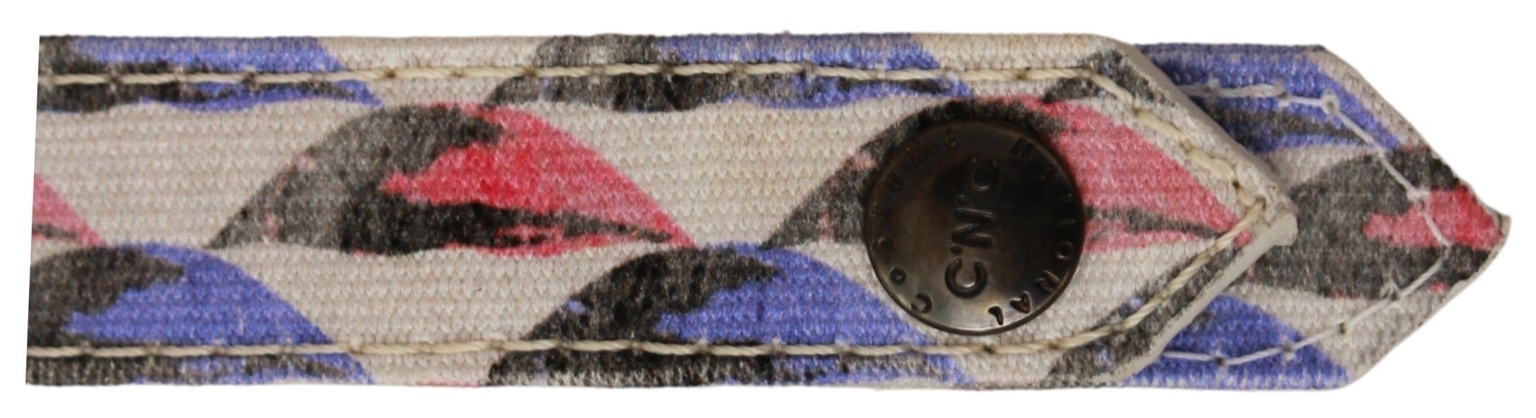 Costume National Chic Tri-Color Keychain Men's Accessory Size ONE SIZE - 2 Thumbnail