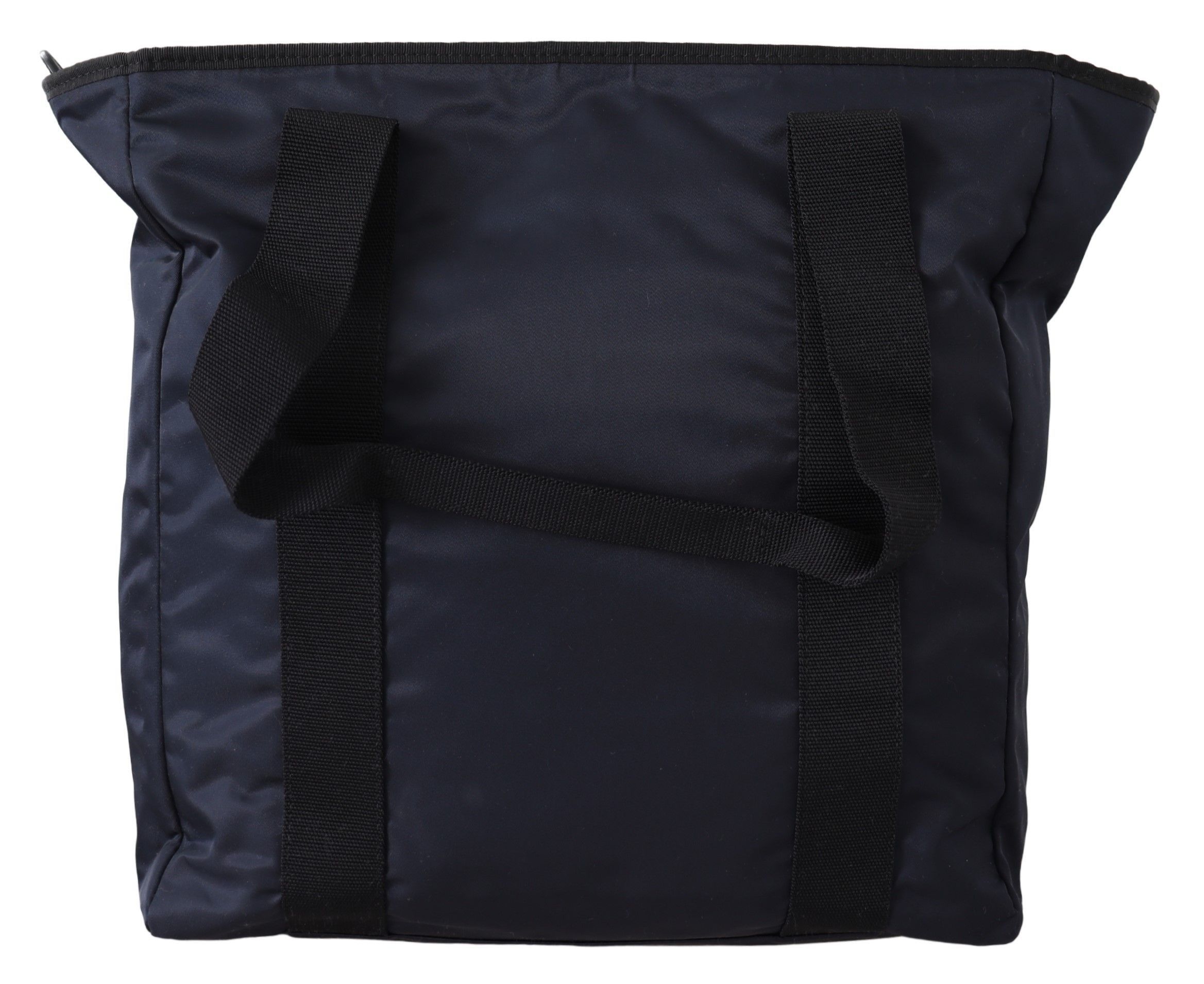 Versace Elegant Blue Nylon Tote Men's Bag Size ONE SIZE - 2 Thumbnail