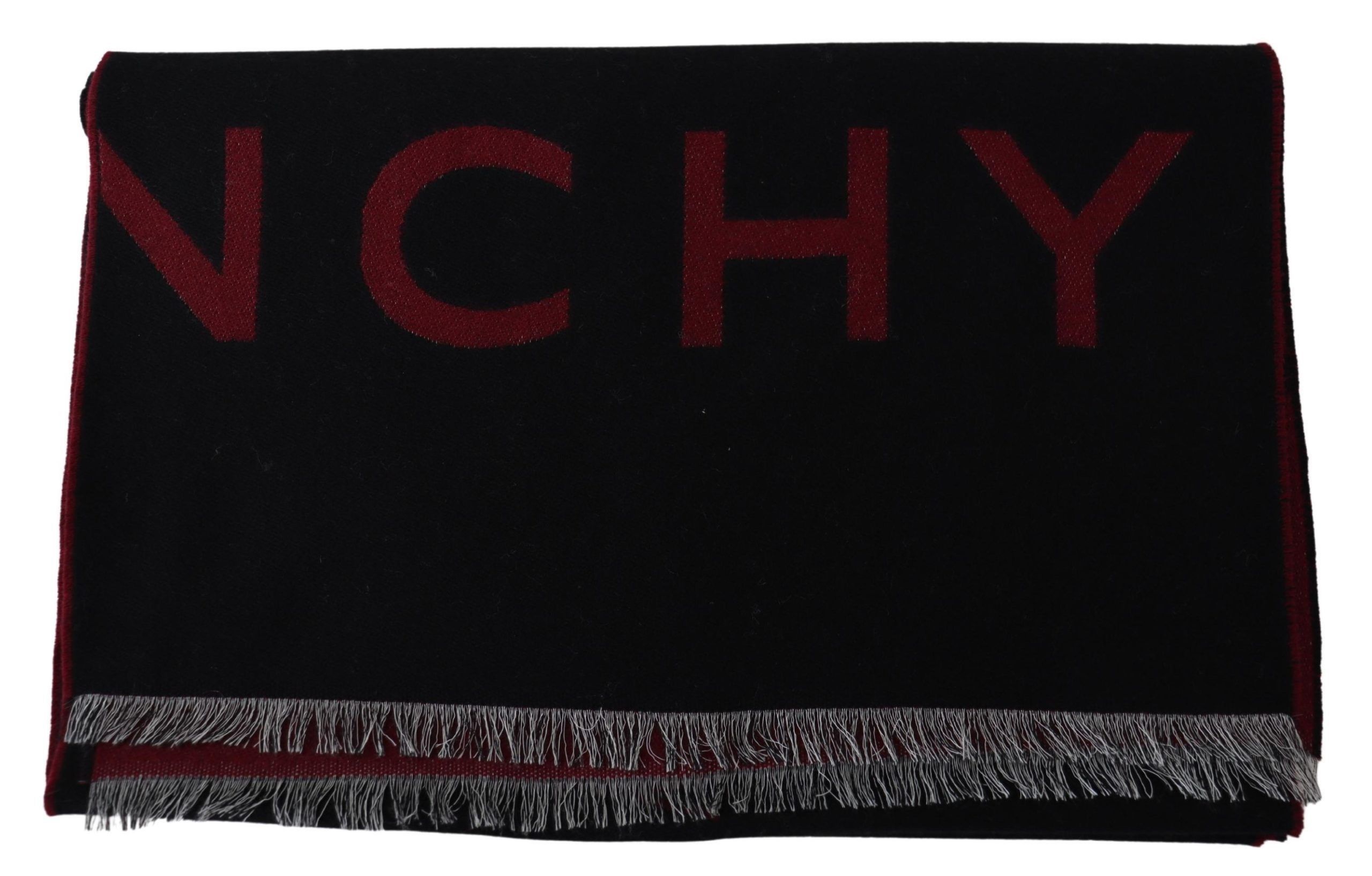 Givenchy Elegant Unisex Wool Silk Blend Men's Scarf Size ONE SIZE - 3 Thumbnail
