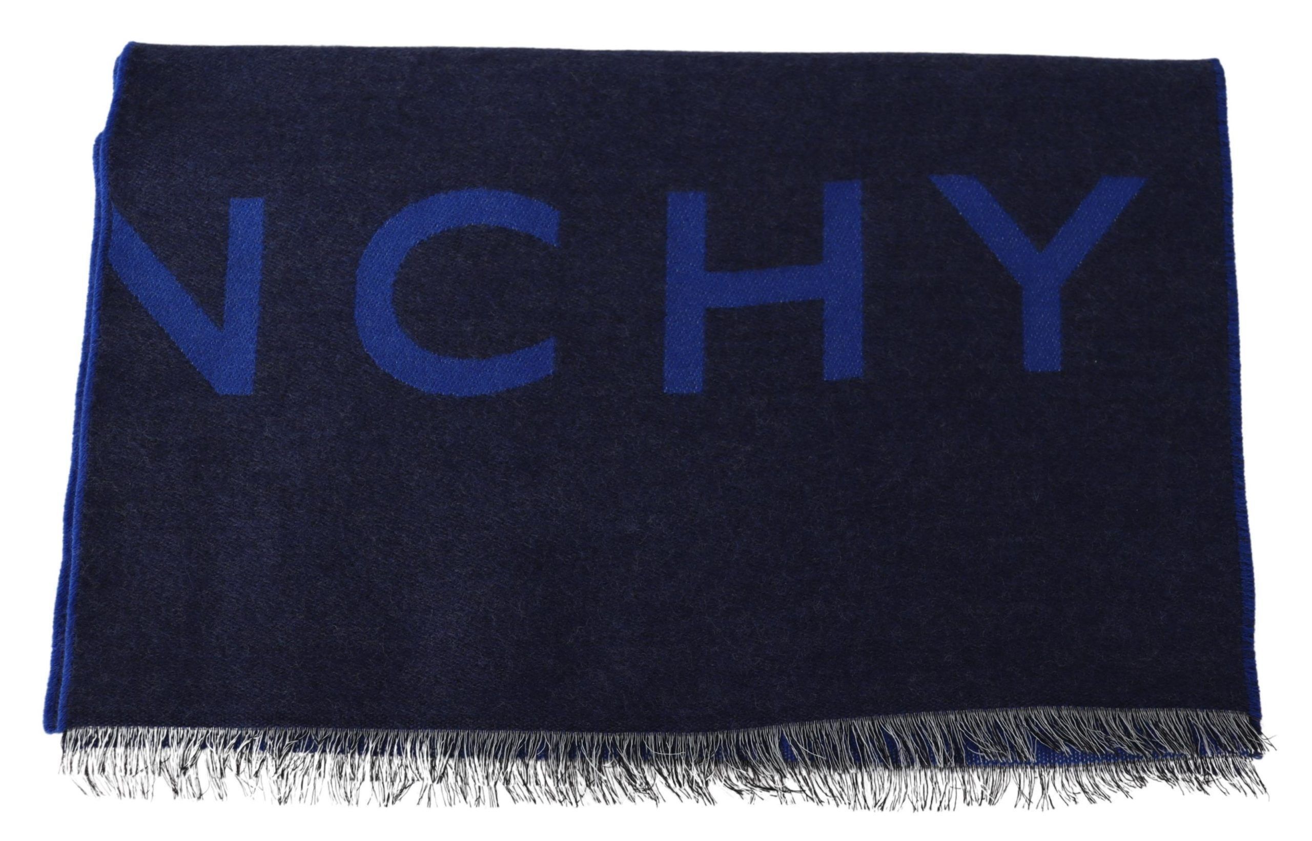 Givenchy Elegant Unisex Wool Silk Blend Men's Scarf Size ONE SIZE - 3 Thumbnail
