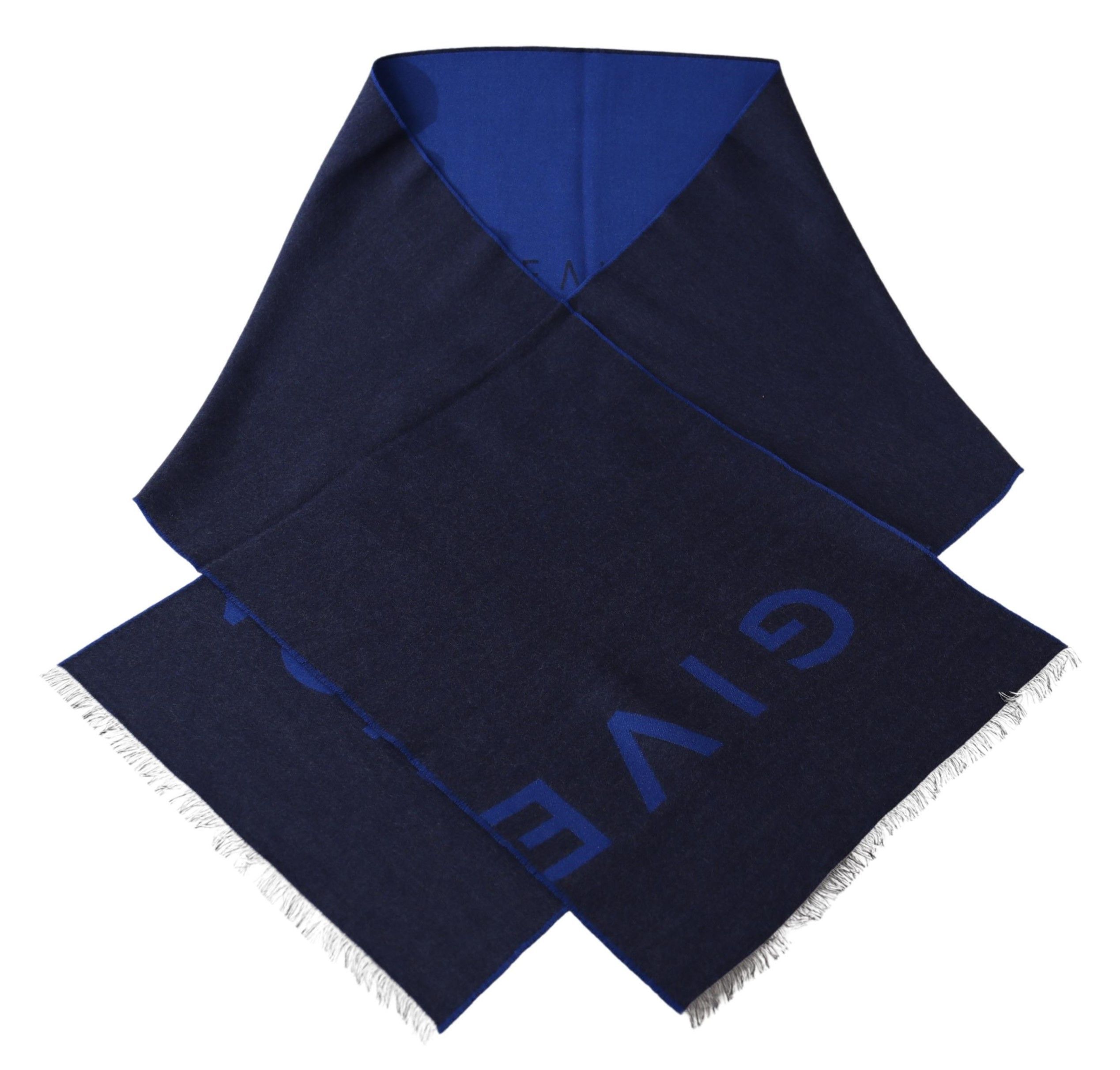 Givenchy Elegant Unisex Wool Silk Blend Men's Scarf Size ONE SIZE - 5 Thumbnail