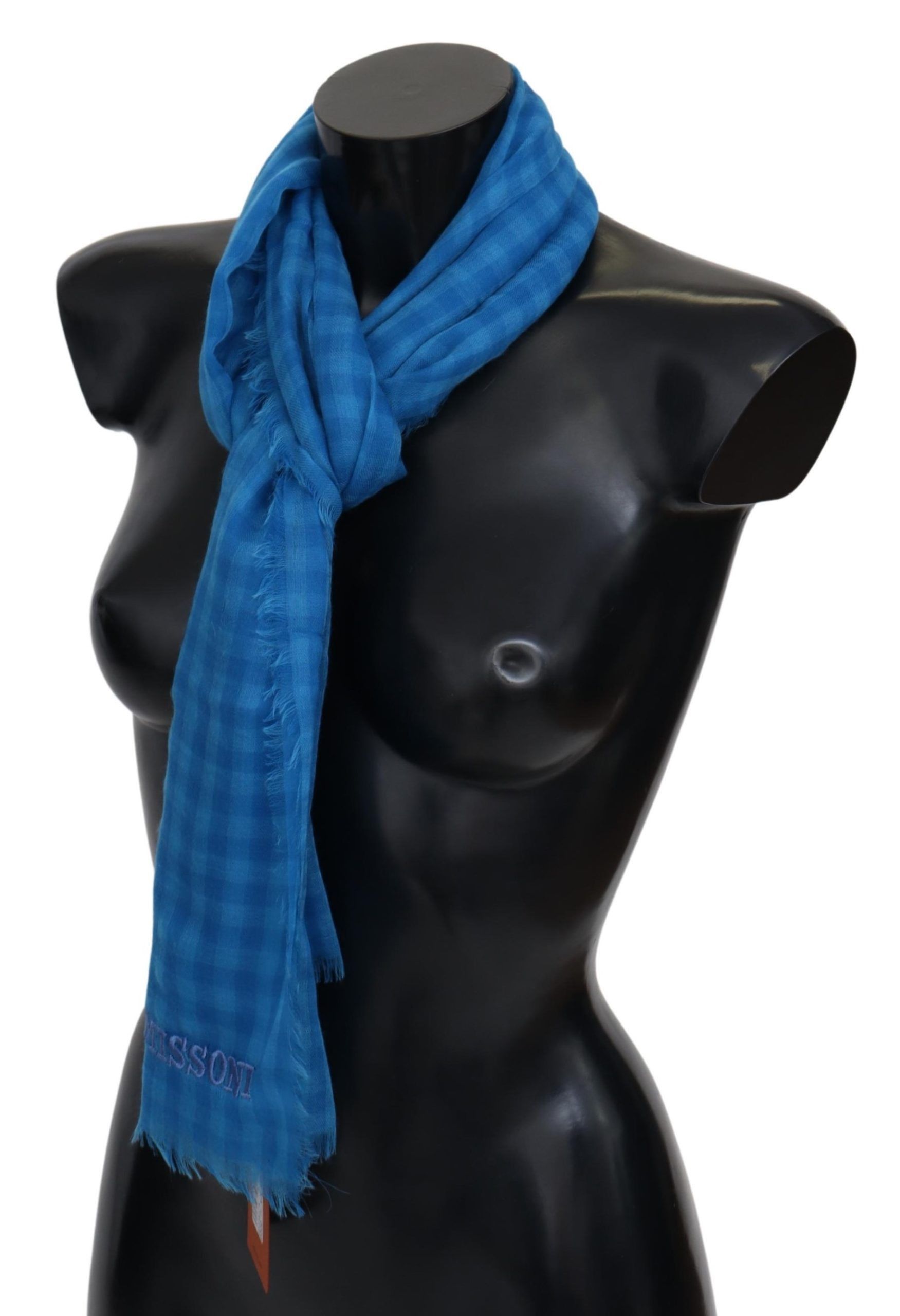 Missoni Chic Checkered Cashmere Men's Scarf Size ONE SIZE - 2 Thumbnail