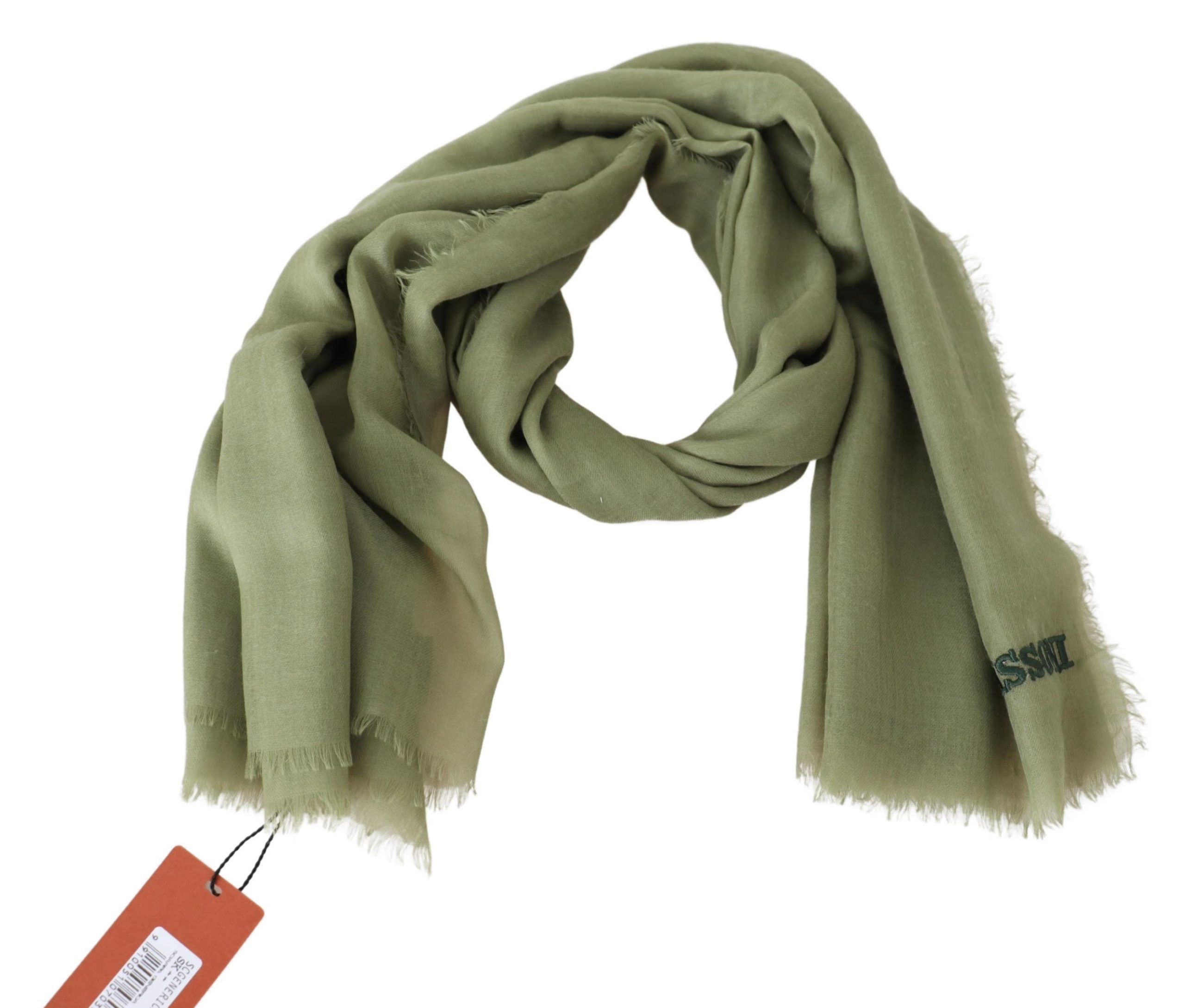 Missoni Elegant Cashmere Fringed Men's Scarf Size ONE SIZE - 2 Thumbnail