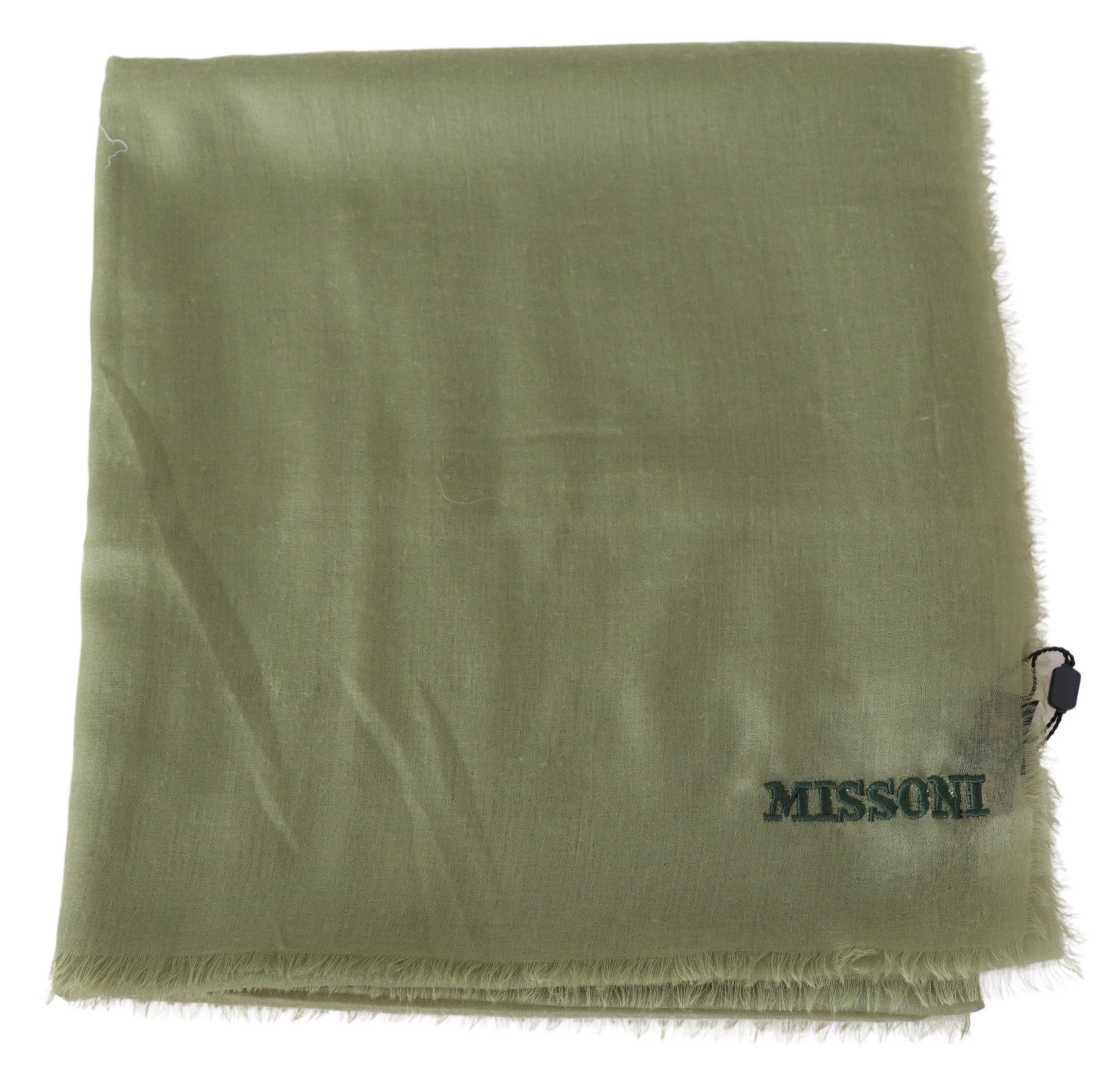 Missoni Elegant Cashmere Fringed Men's Scarf Size ONE SIZE - 3 Thumbnail