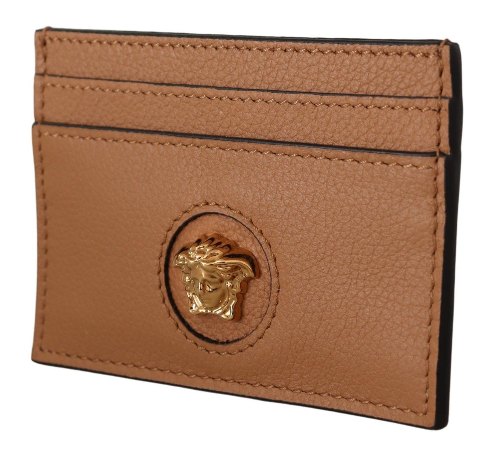 Versace Elegant Medusa Calf Leather Card Women's Holder Size ONE SIZE - 2 Thumbnail