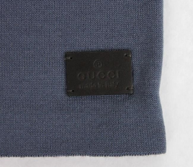 Gucci Unisex Burgundy Blue Wool Beanie Medium Knit Men's Cap Size ONE SIZE - 2 Thumbnail