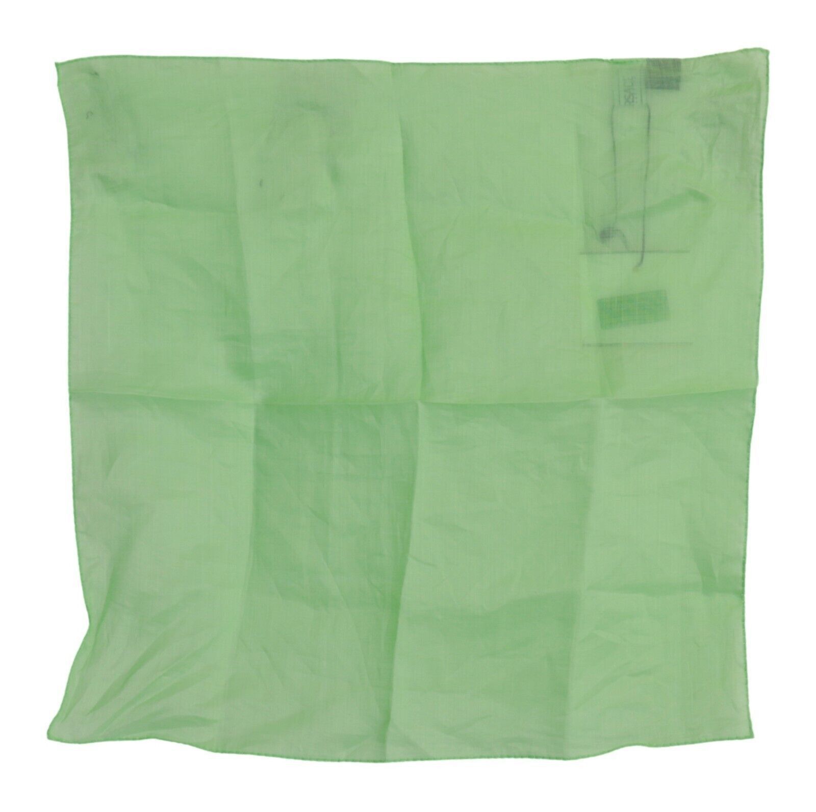 Versace Elegant Apple Green Linen Women's Scarf Size ONE SIZE - 4 Thumbnail