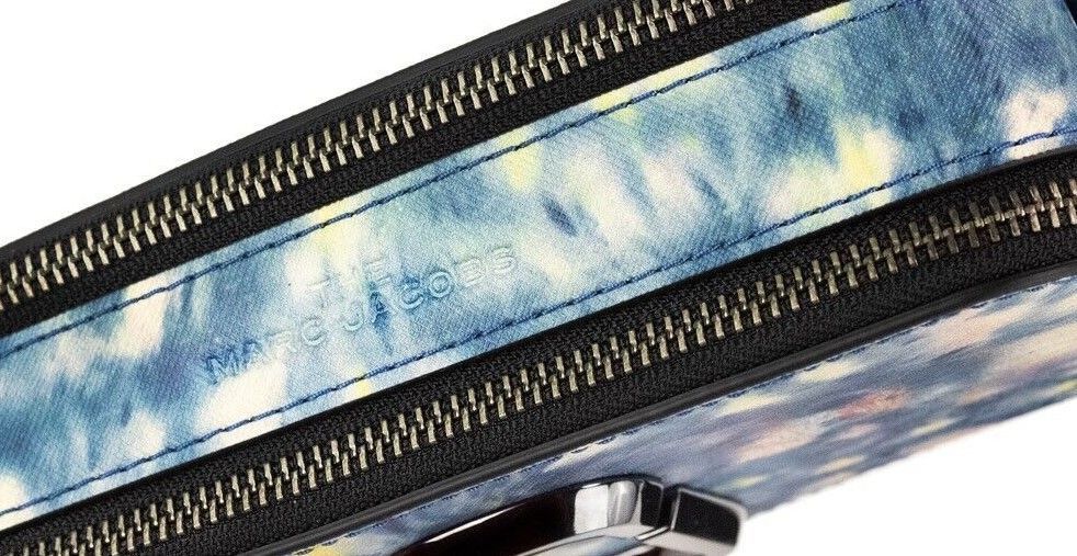 Marc Jacobs The Snapshot bag Watercolor Blue Printed Leather Shoulder Size ONE SIZE - 3 Thumbnail