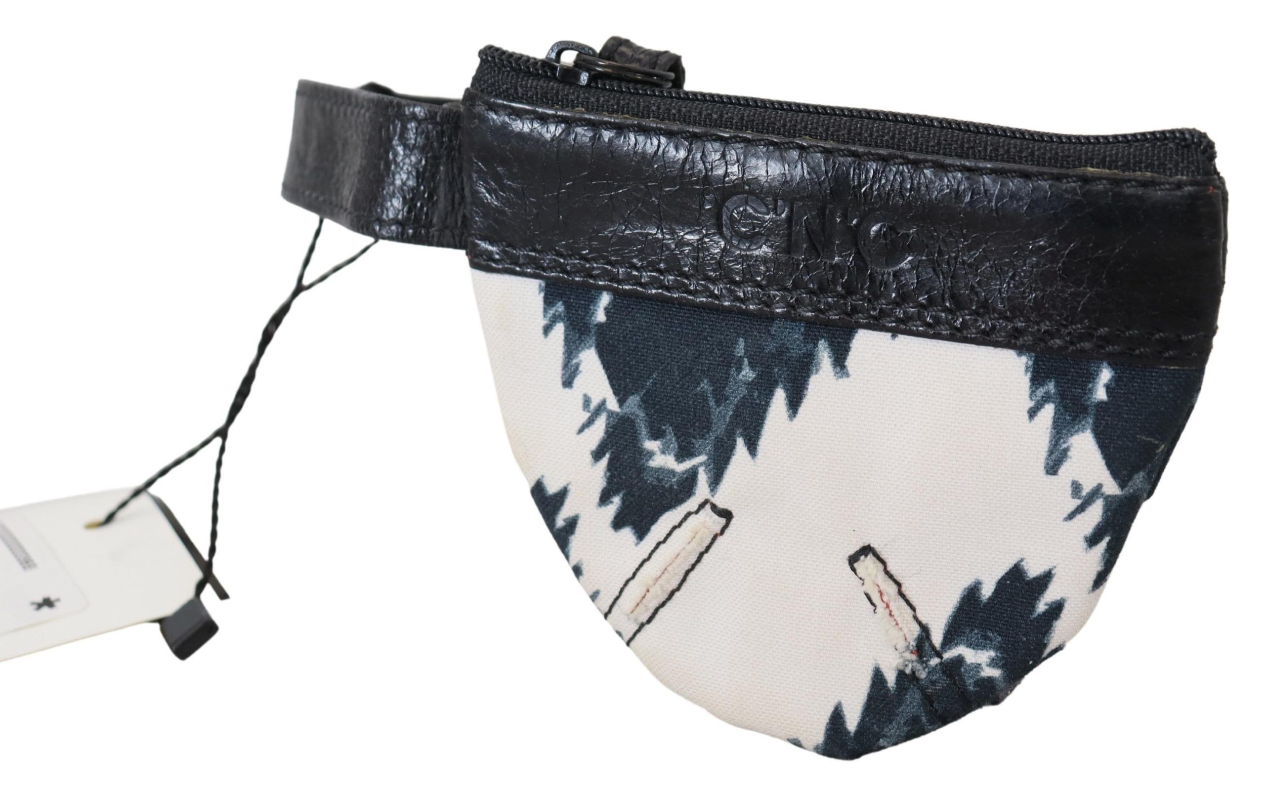 Costume National Chic White Leather Coin Purse with Women's Strap Size ONE SIZE - 5 Thumbnail