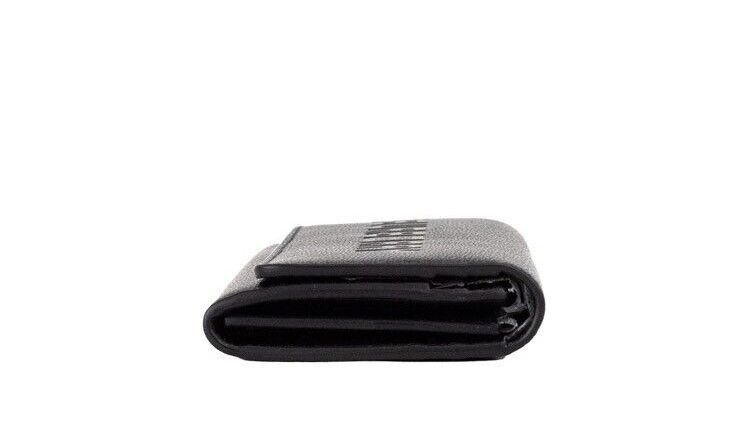Burberry Porter Black Grained Leather Branded Logo Embossed Clutch Size ONE SIZE - 2 Thumbnail