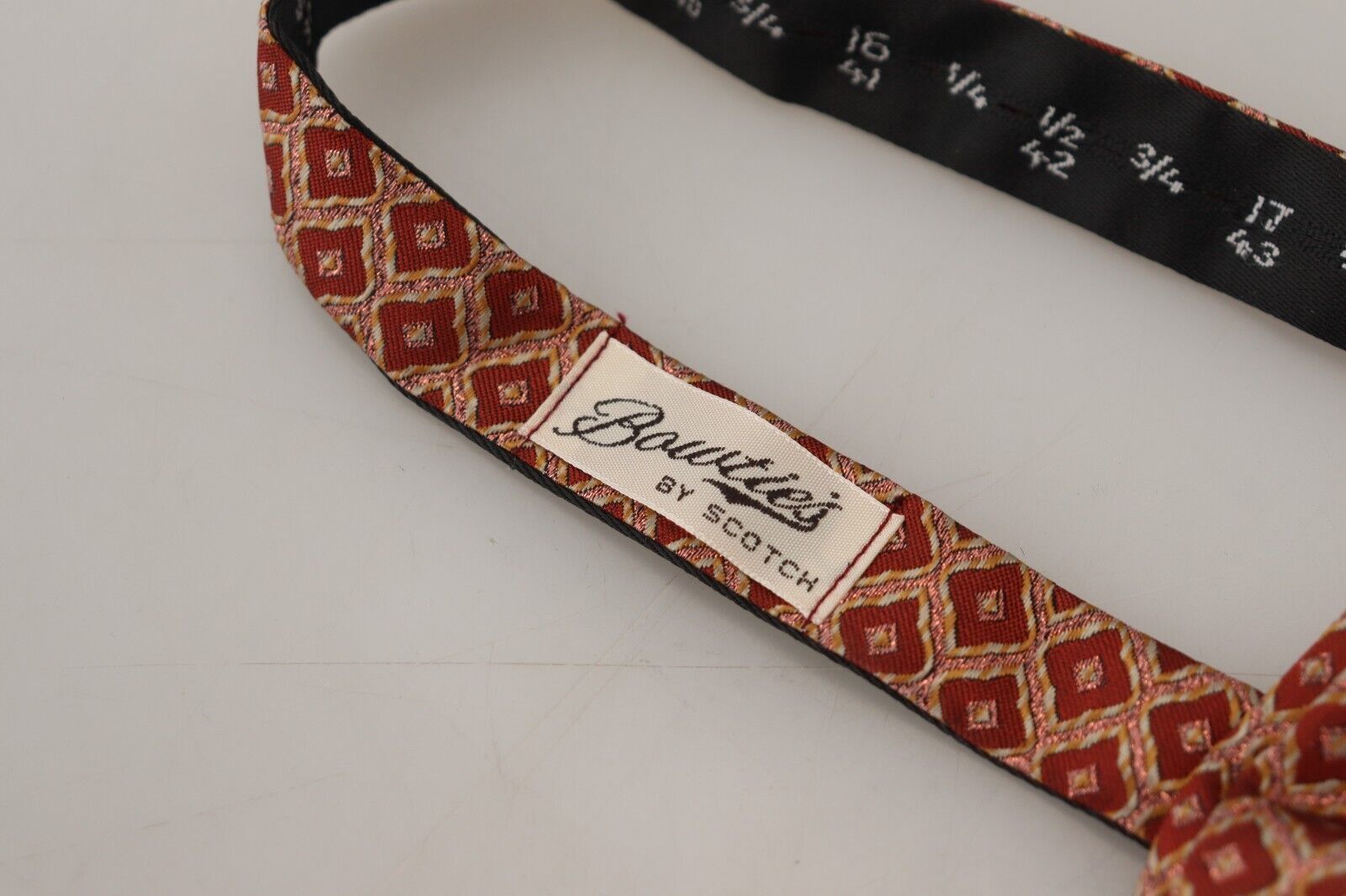 Scotch & Soda Silk Patterned Exclusive Bow Men's Tie Size ONE SIZE - 3 Thumbnail