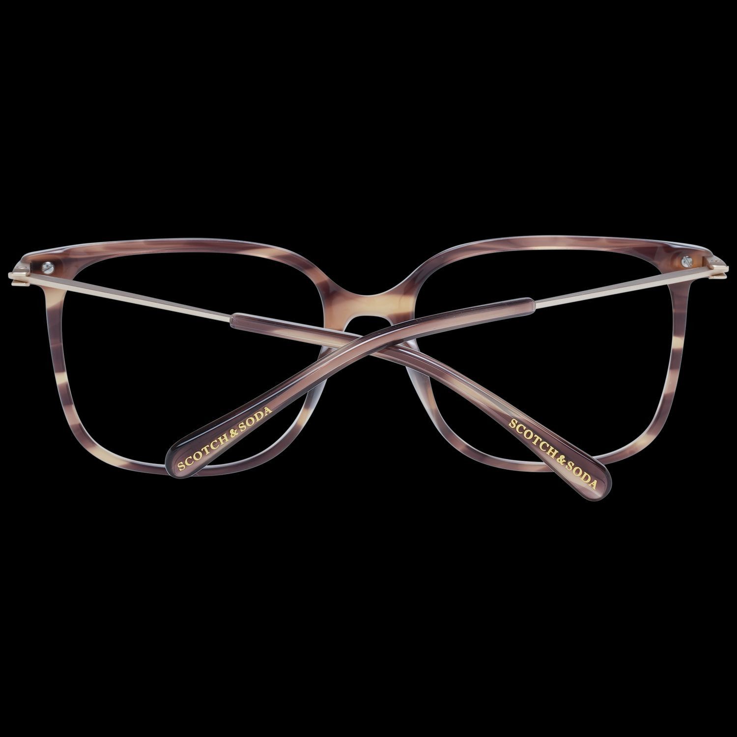 Scotch & Soda Chic Square Acetate Eyewear Women's Frames Size ONE SIZE - 3 Thumbnail