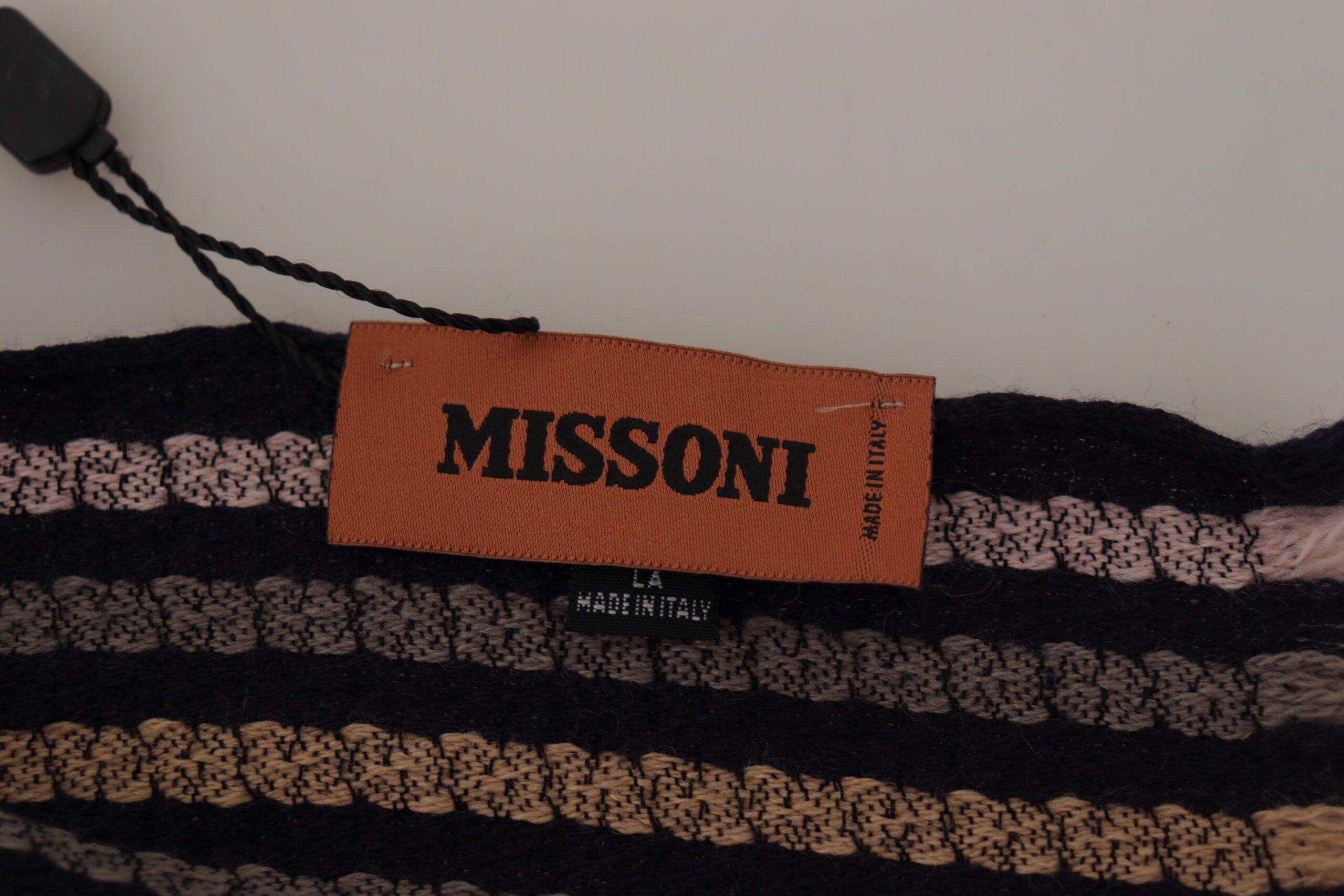 Missoni Authentic Multicolor Wool Mens Men's Scarf Size ONE SIZE - 6 Thumbnail