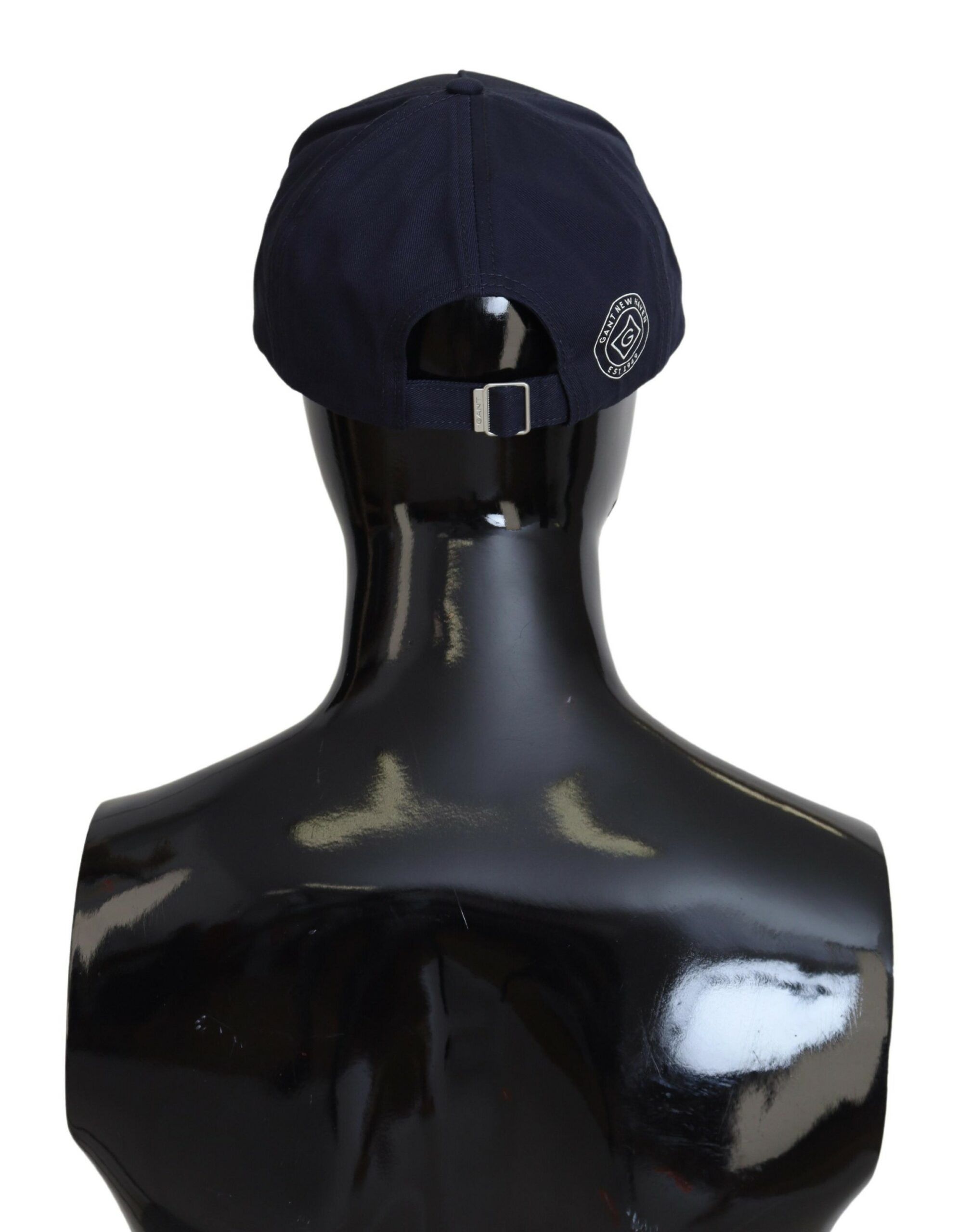 Gant Ele Blue Cotton Baseball Men's Hat Size ONE SIZE - 3 Thumbnail
