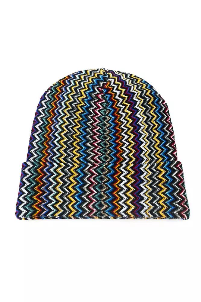 Missoni Multicolor Wool Men Men's Hat Size ONE SIZE - 3 Thumbnail