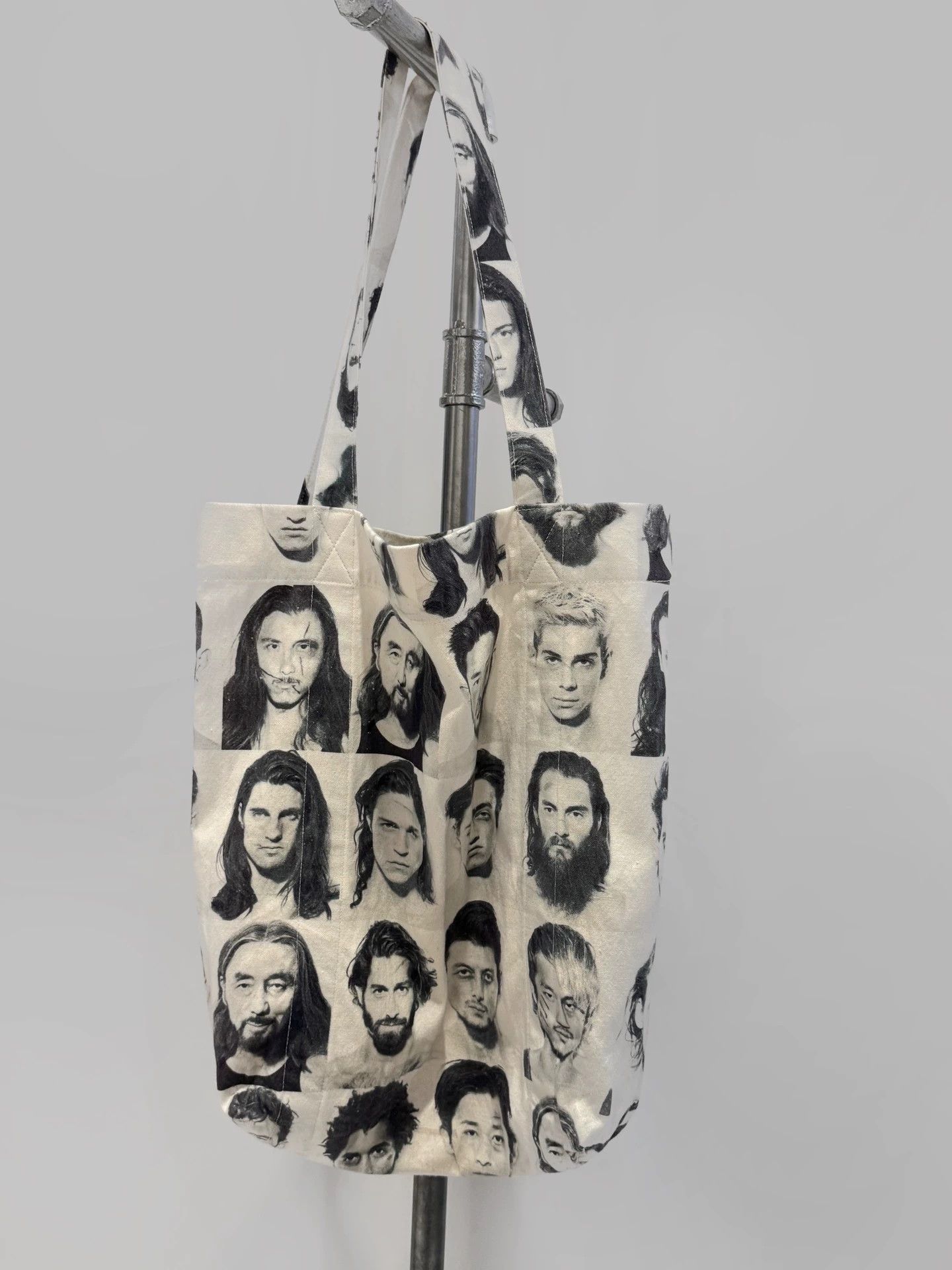 Yohji Yamamoto Yohji Yamamoto Portrait Canvas Shoulder Bag - -DMC Size ONE SIZE - 2 Thumbnail